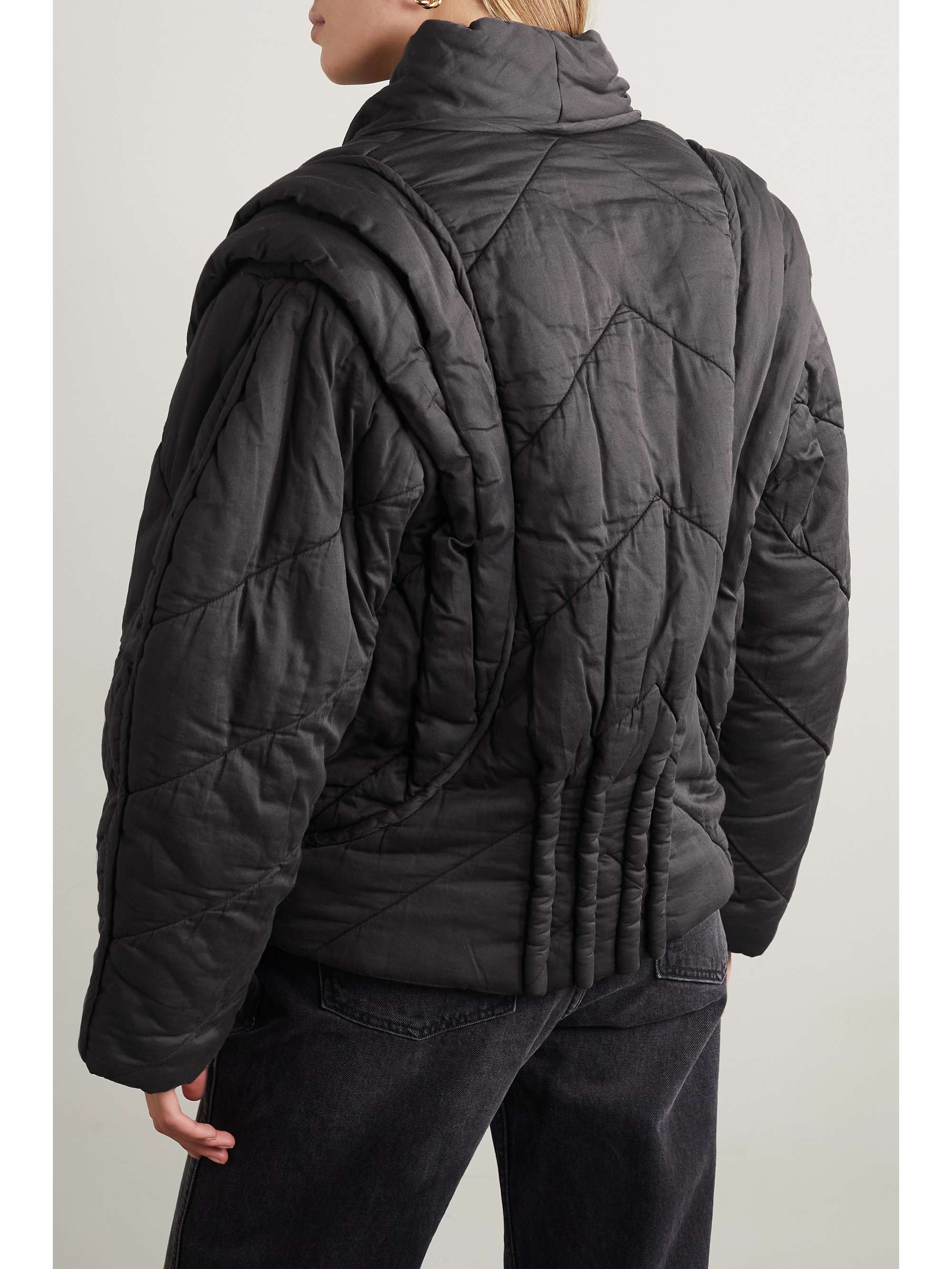 SEA Stan quilted padded cotton jacket NETAPORTER