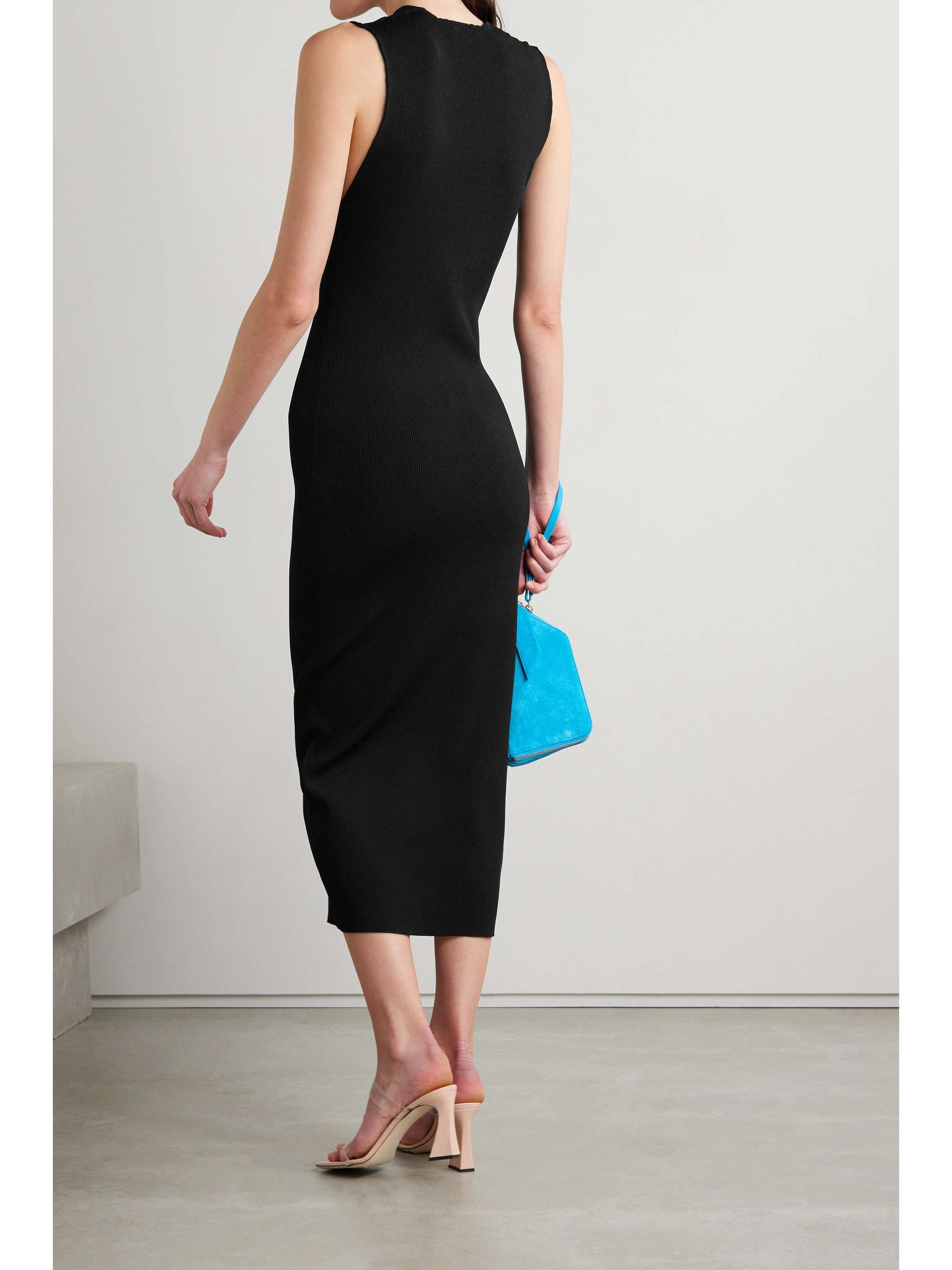 GAUGE81 Casar ribbed-knit midi dress