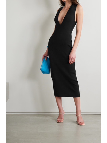 GAUGE81 Casar ribbed-knit midi dress