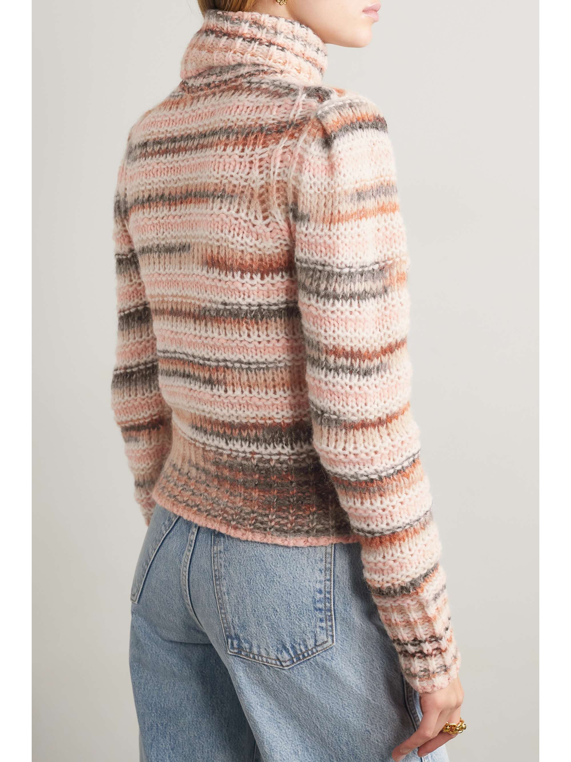 alc striped turtleneck