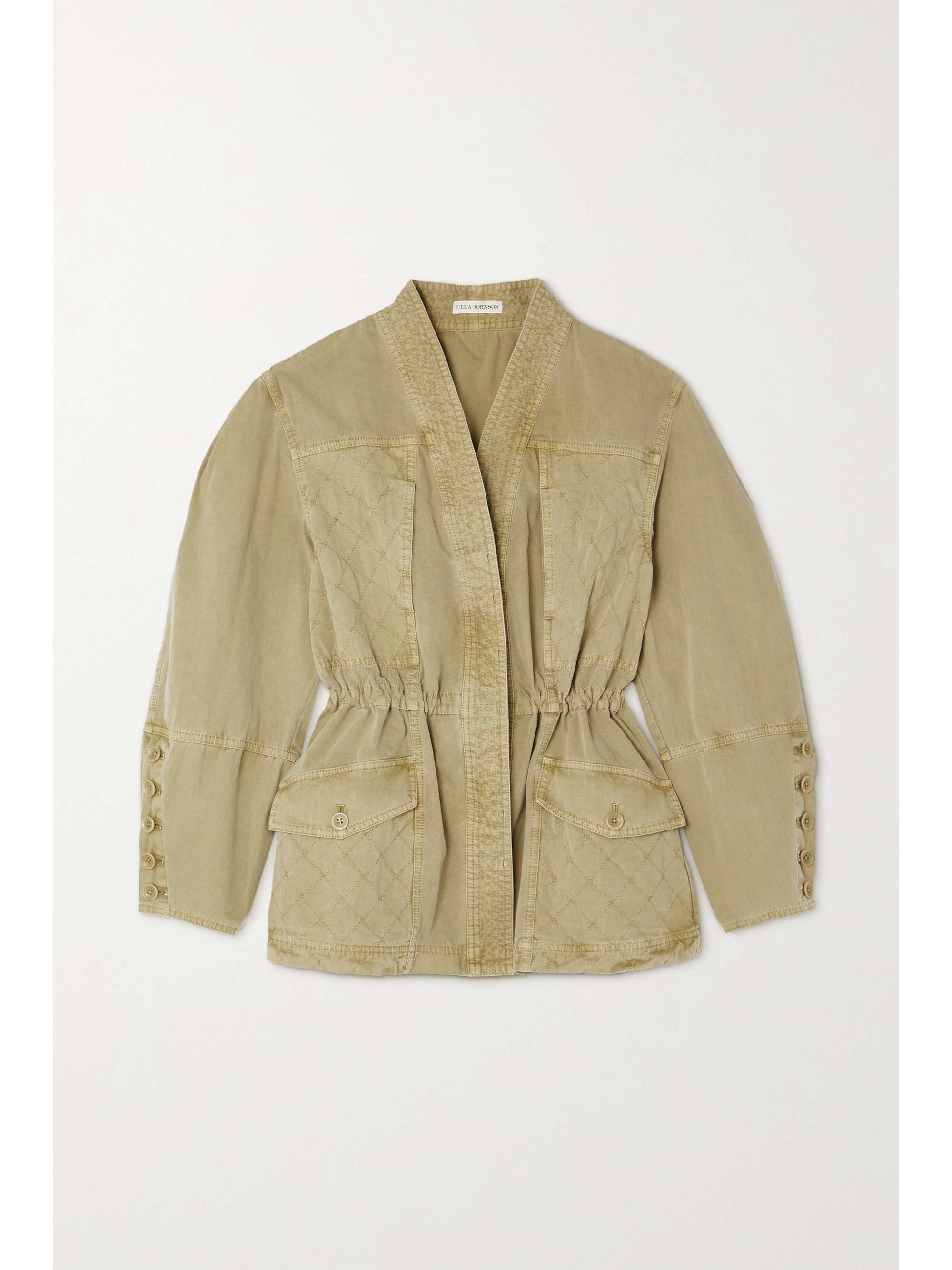 ulla johnson quilted jacket