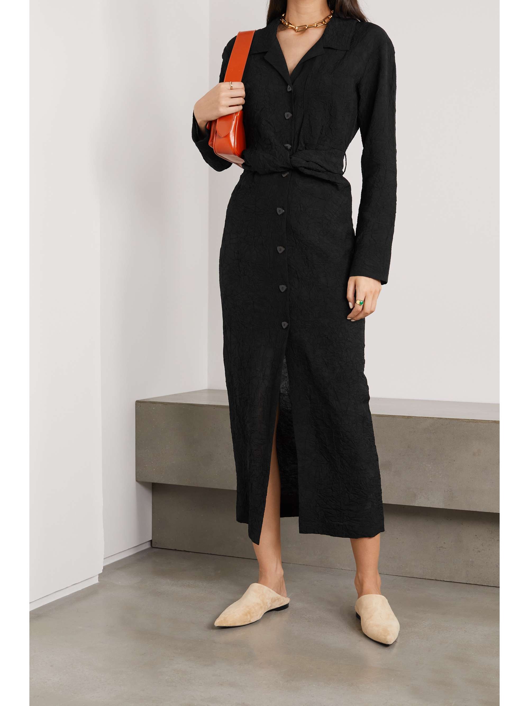 NANUSHKA Caddee shirt dress