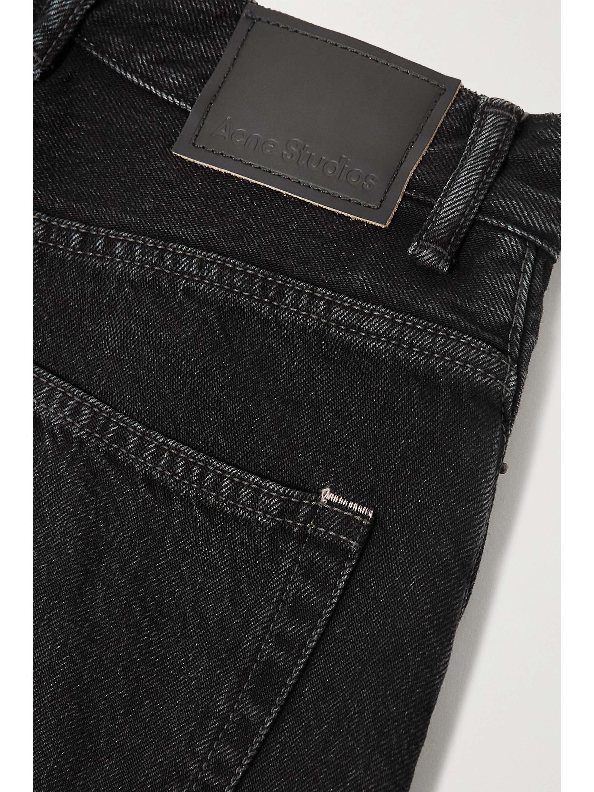 ACNE STUDIOS High-rise organic straight-leg jeans