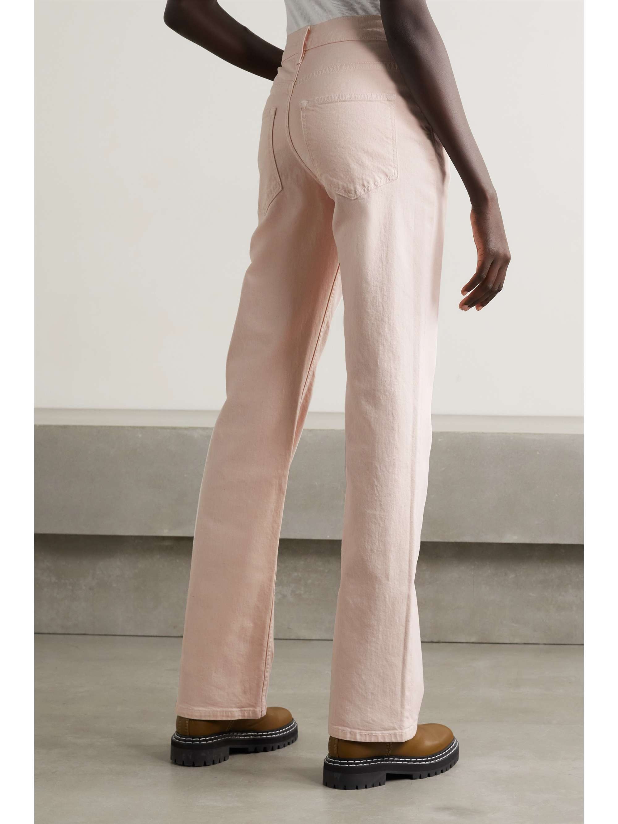 A.L.C. Edwin high-rise straight-leg jeans