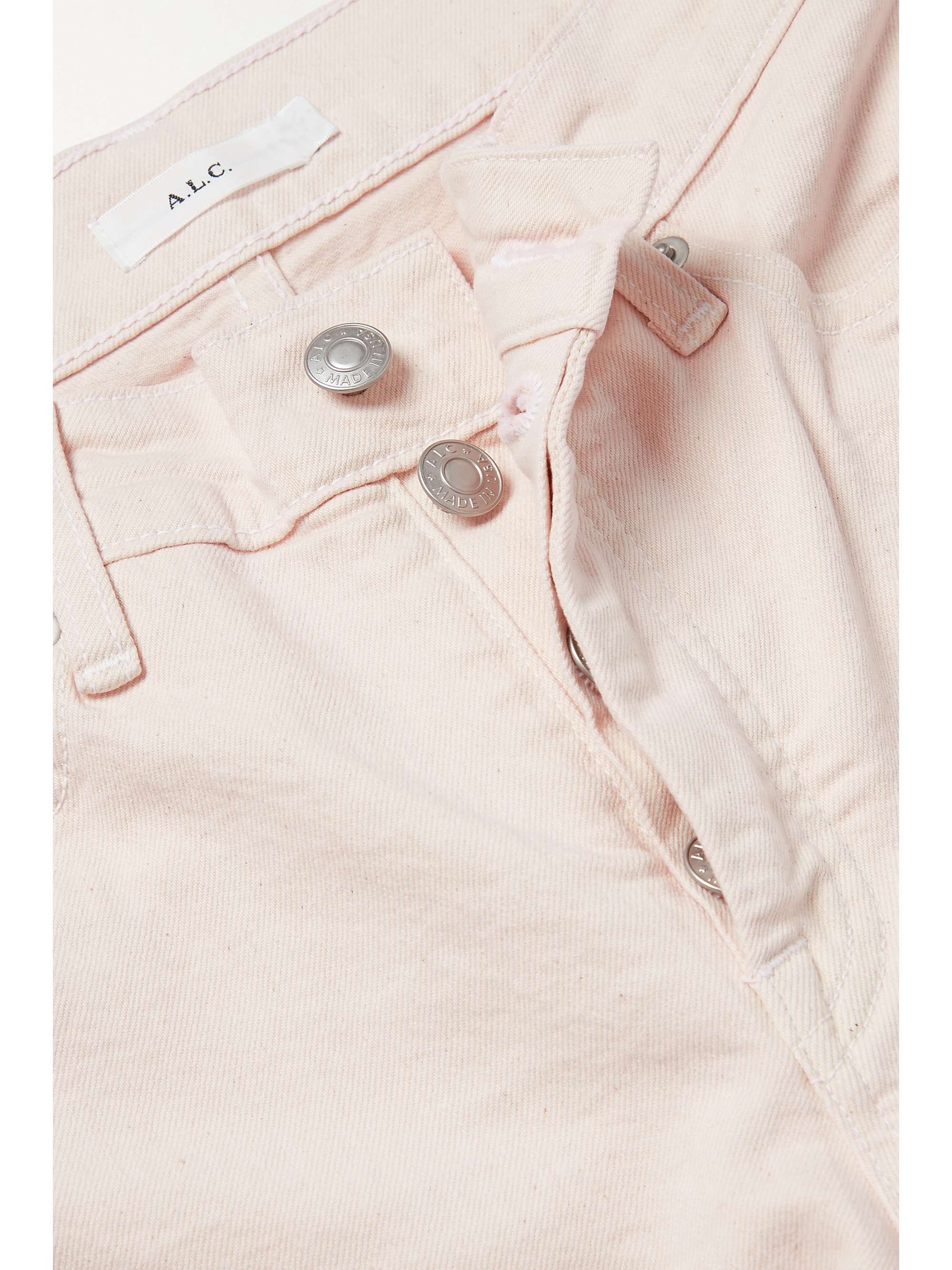 A.L.C. Edwin high-rise straight-leg jeans