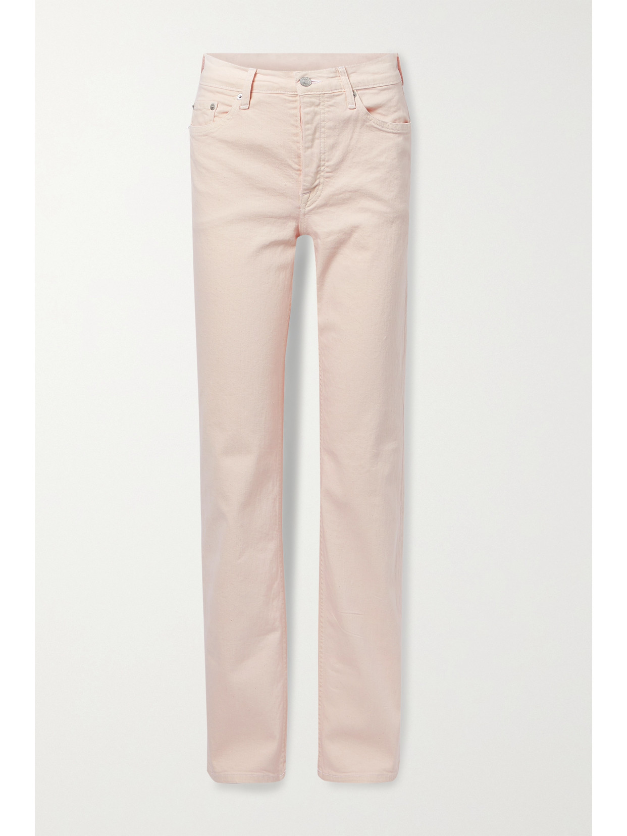 A.L.C EDWIN HIGH-RISE STRAIGHT-LEG JEANS