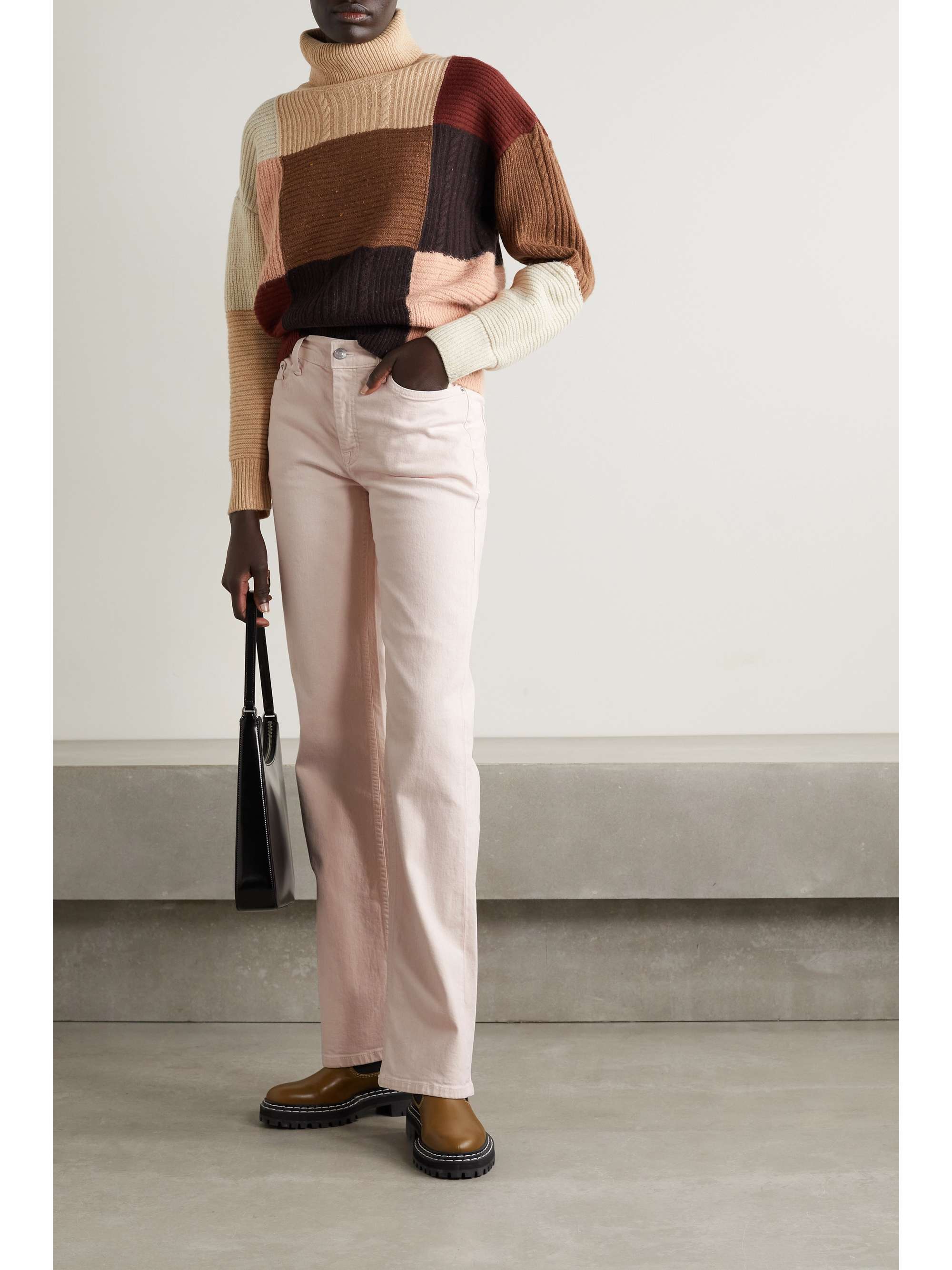 A.L.C. Edwin high-rise straight-leg jeans