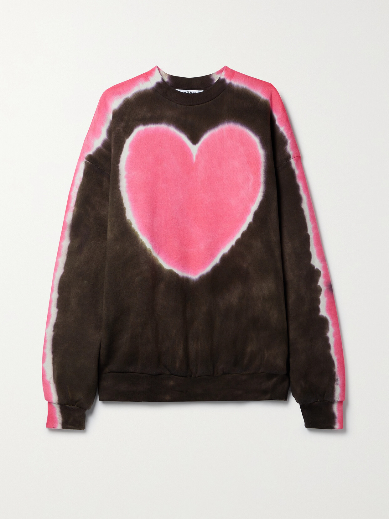 Acne Studios - + Net Sustain Tie-dyed Organic Cotton-jersey Sweatshirt - Brown