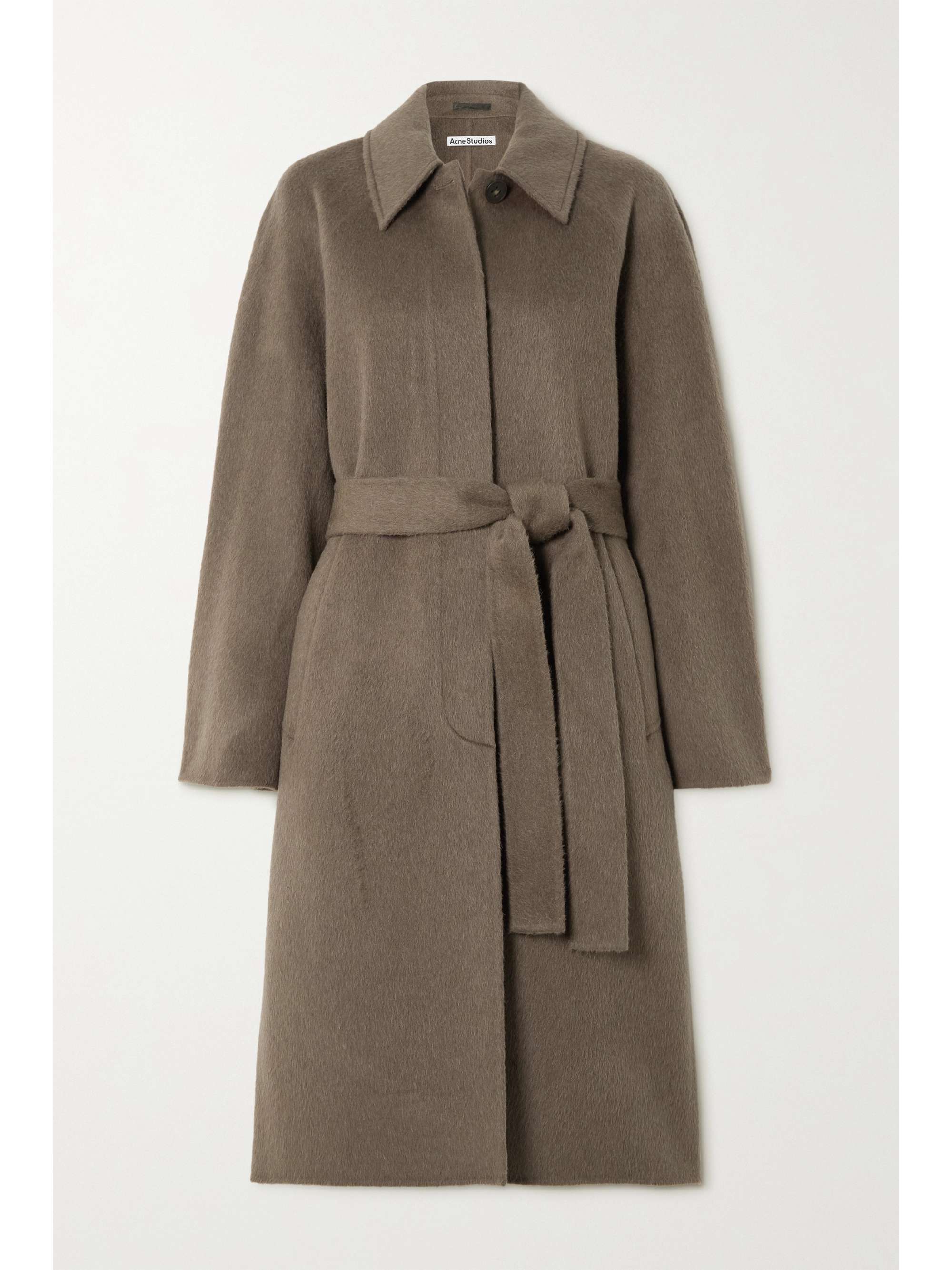alpaca-blend coat | ACNE STUDIOS 
