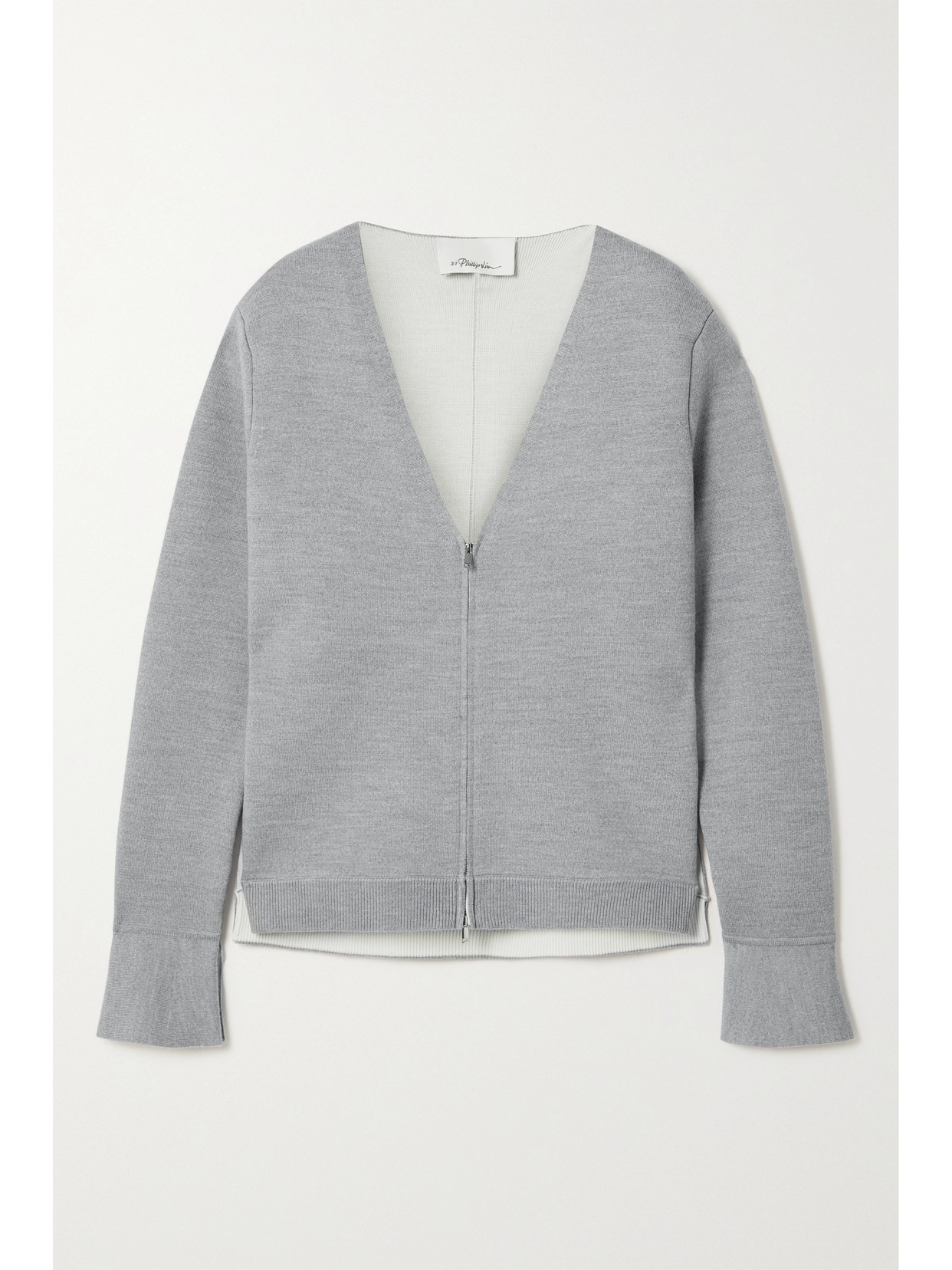 3.1 Phillip Lim Wool-blend Cardigan - Gray