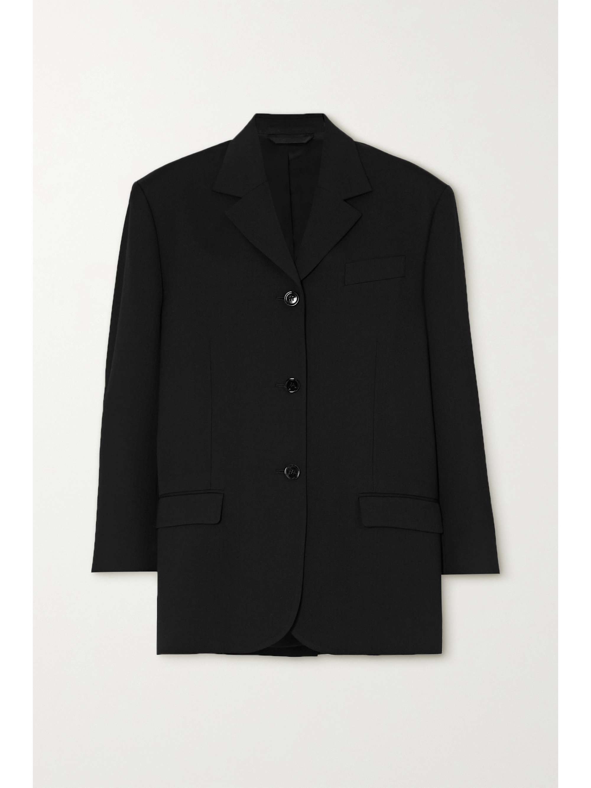 ACNE STUDIOS Oversized grain de poudre blazer | NET-A-PORTER