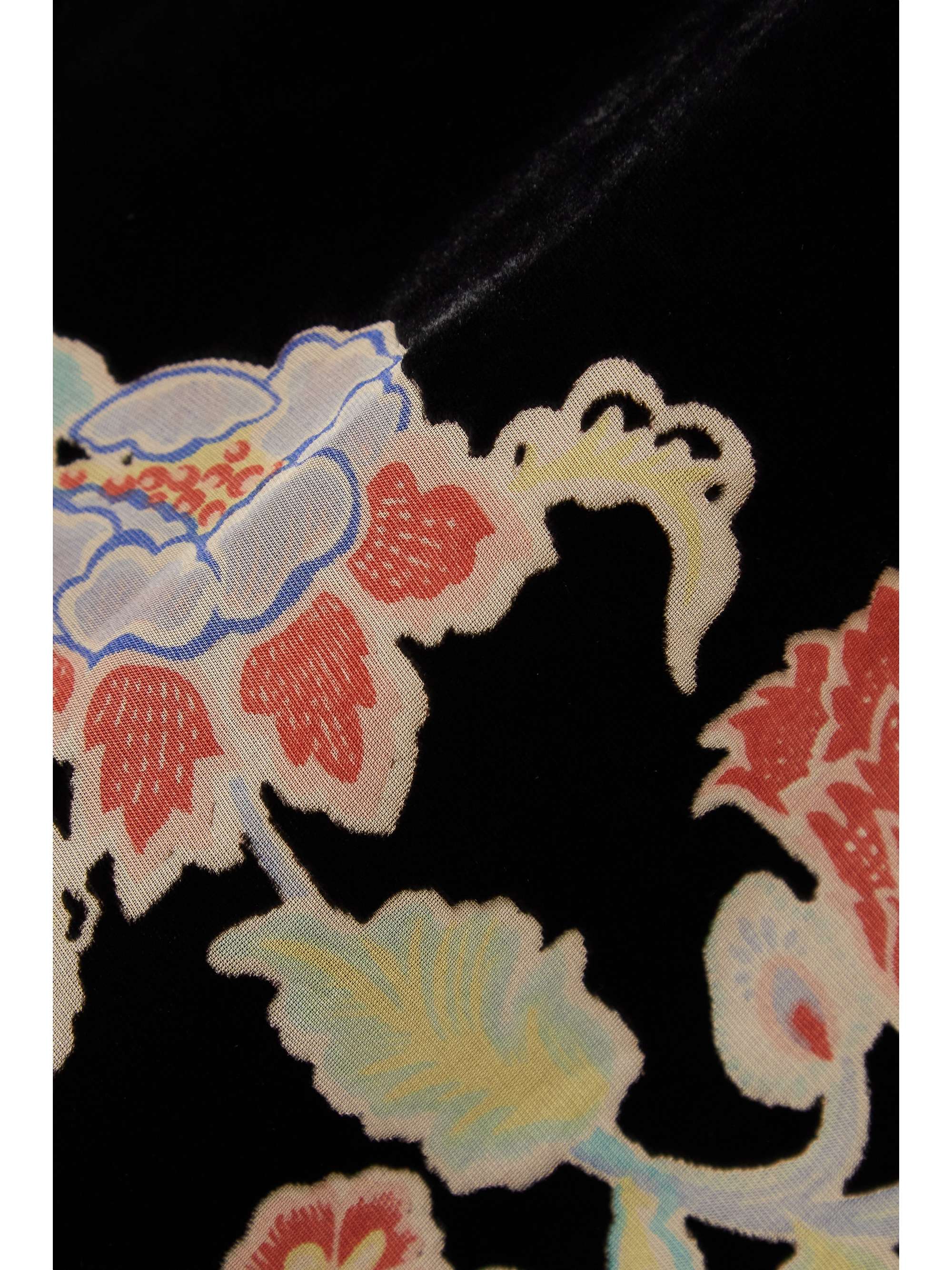 rixo iris wrap dress