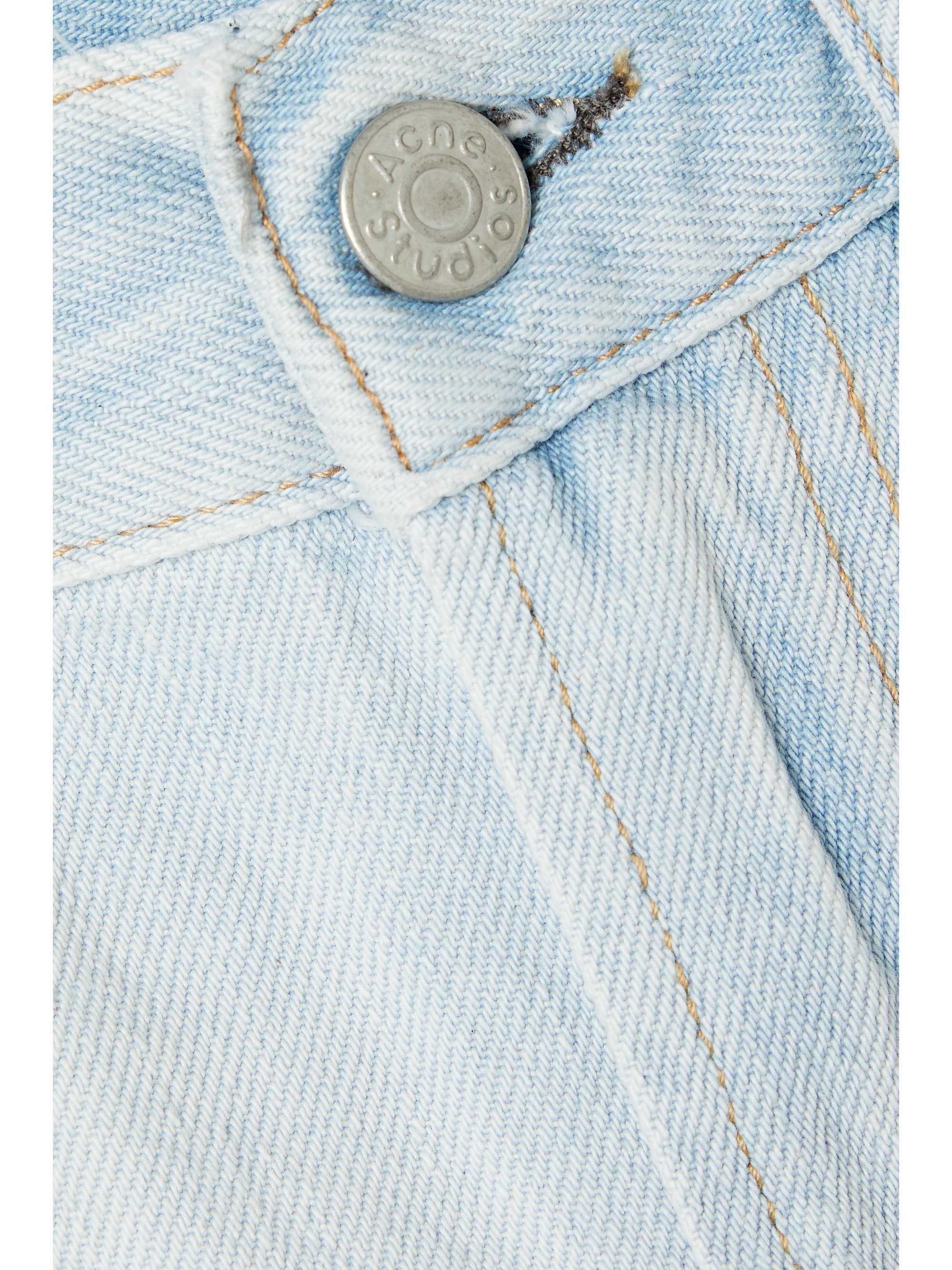 ACNE STUDIOS Frayed denim shorts