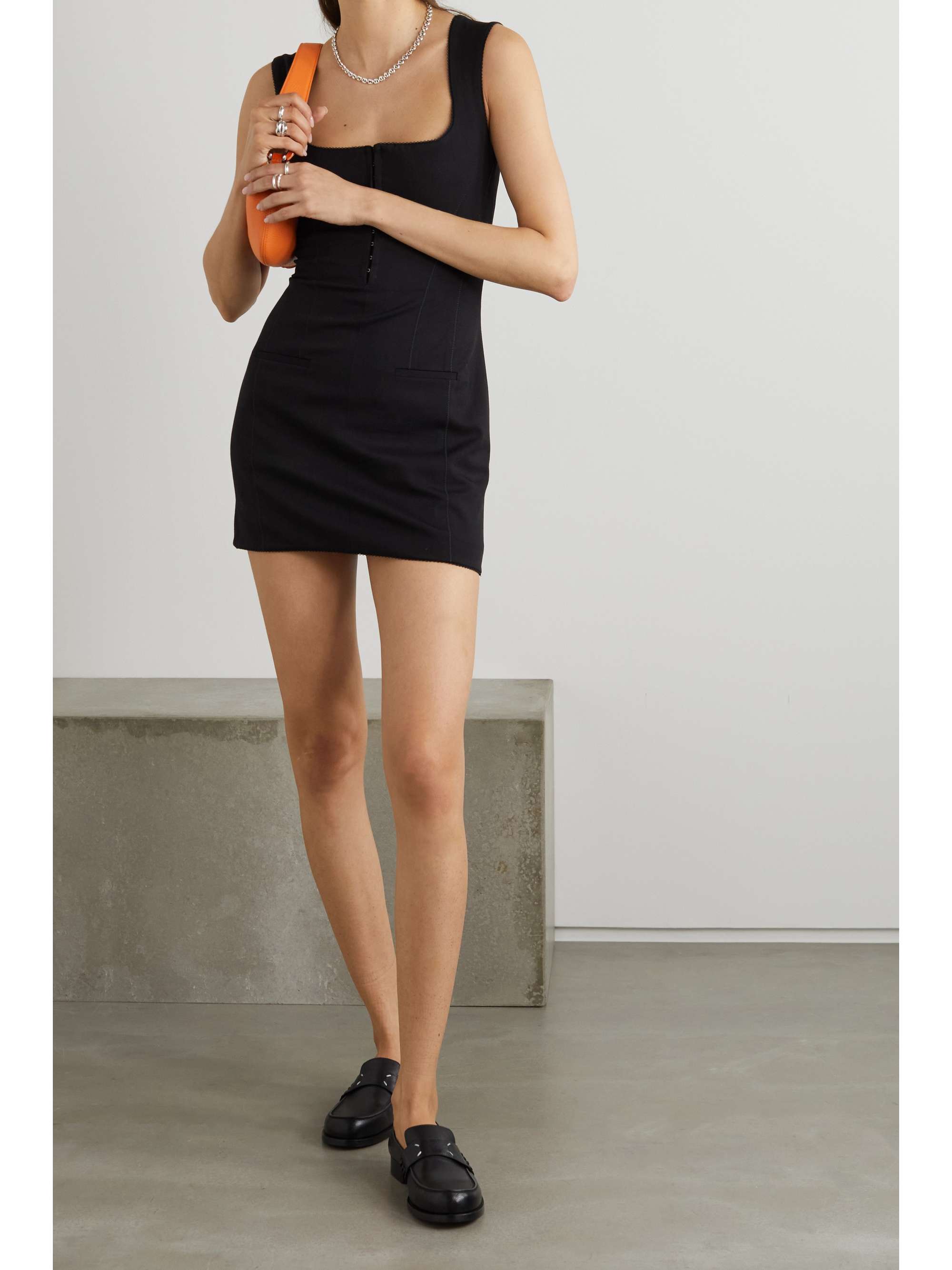 ACNE STUDIOS Crepe mini dress