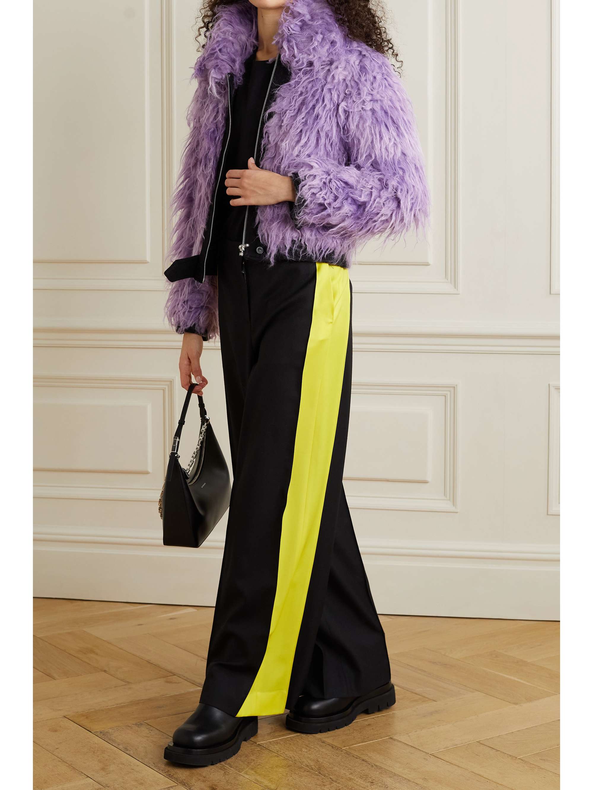 marc jacobs faux fur jacket