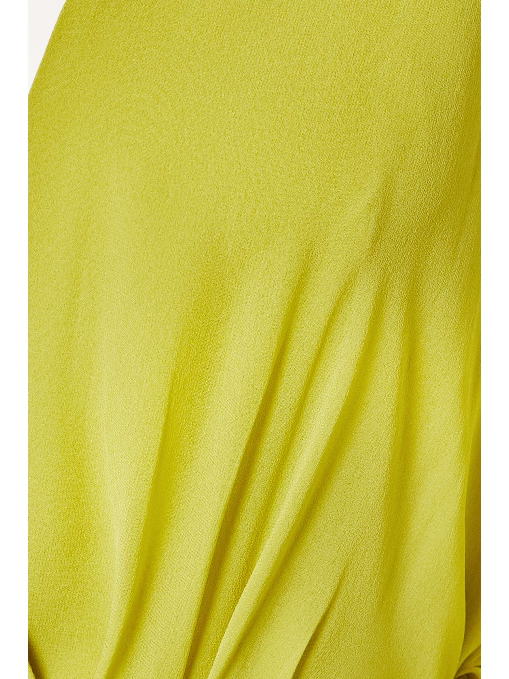 ELIE SAAB Belted wrap-effect draped silk-chiffon gown