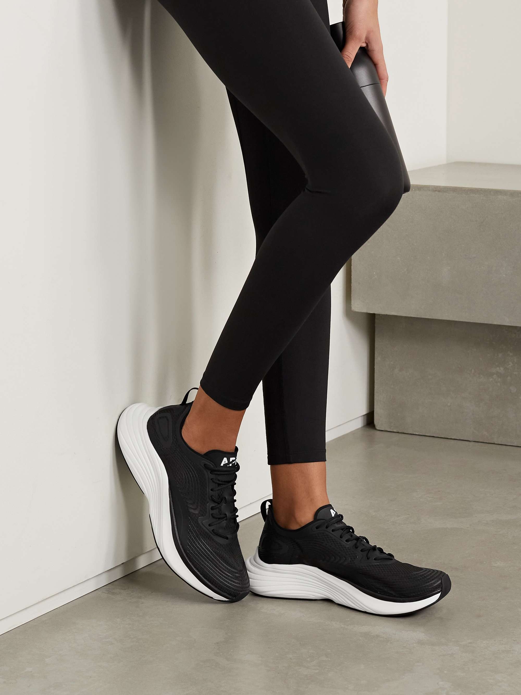 APL ATHLETIC LABS Streamline rubber-trimmed ripstop sneakers | NET-A-PORTER