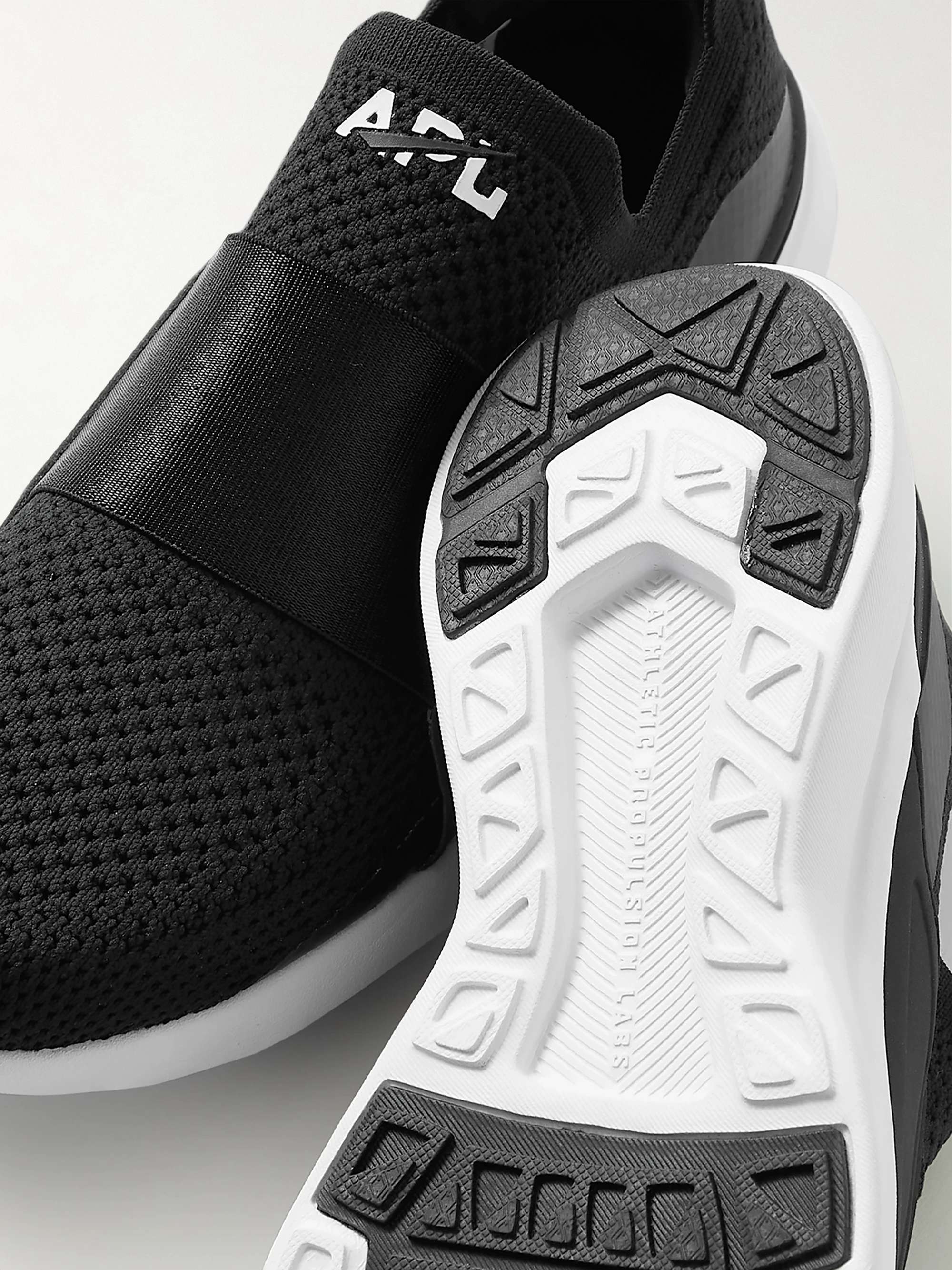 APL ATHLETIC PROPULSION LABS TechLoom Bliss mesh and stretch slip-on sneakers