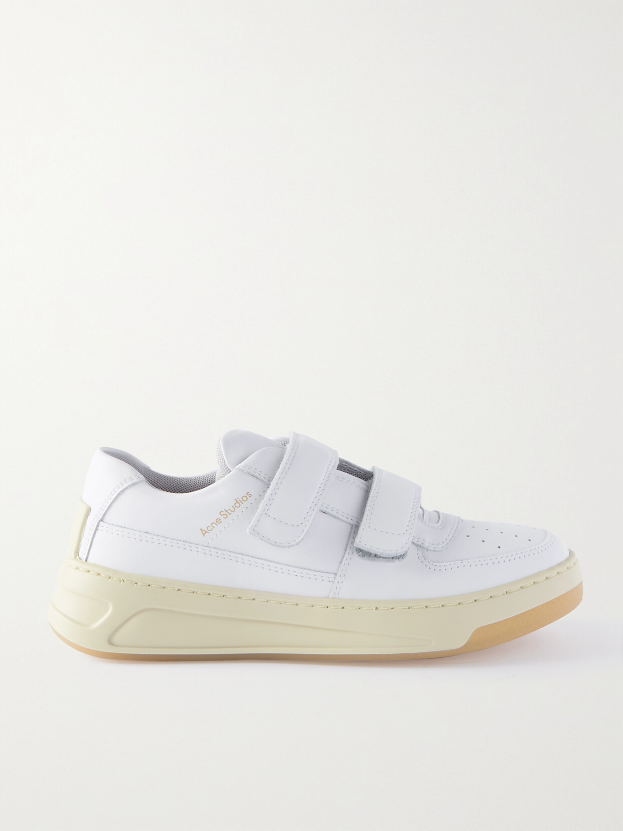 Acne Studios Kids White Velcro Strap Sneakers