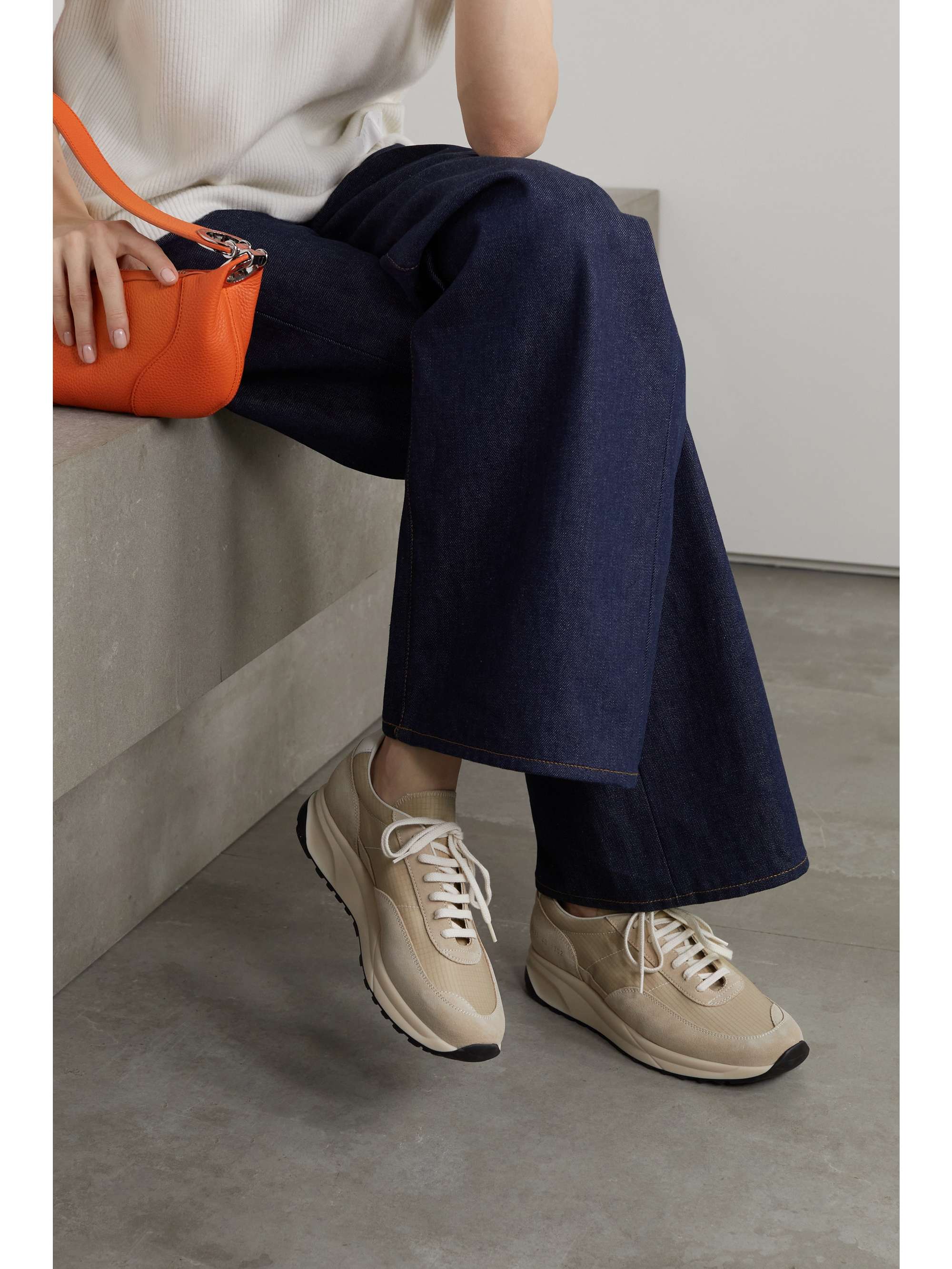 common projects track classic leather