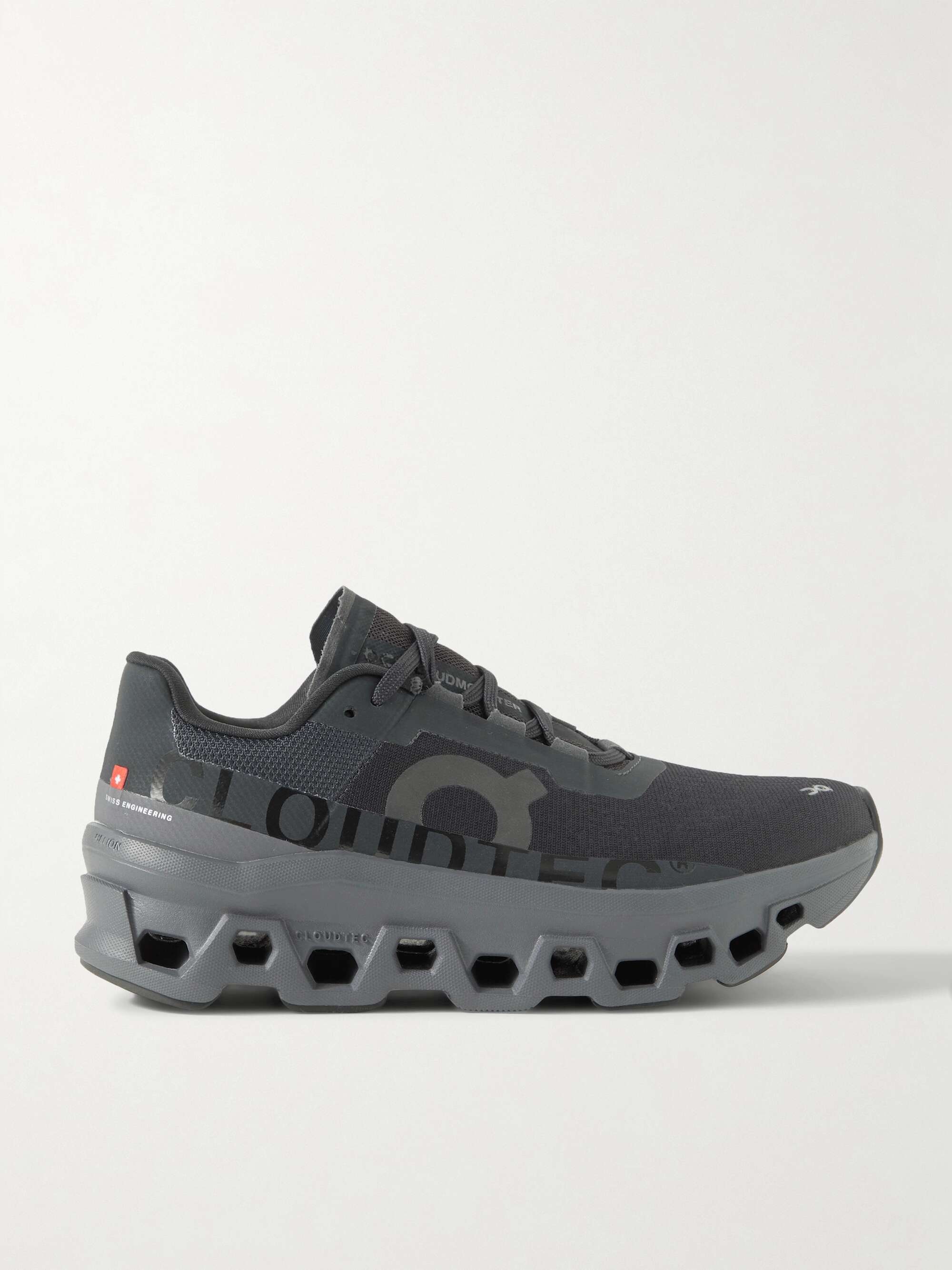 All black mesh sales sneakers