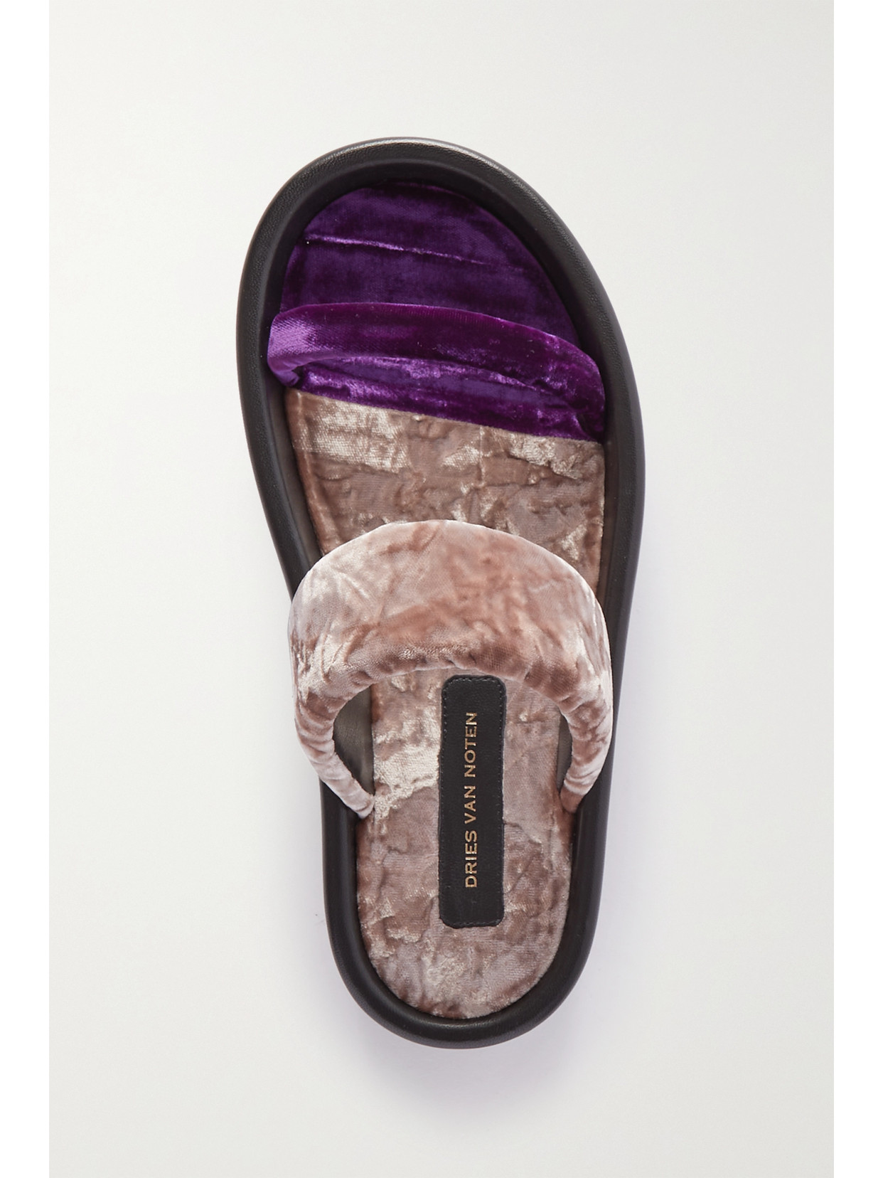 dries van noten leather sandals
