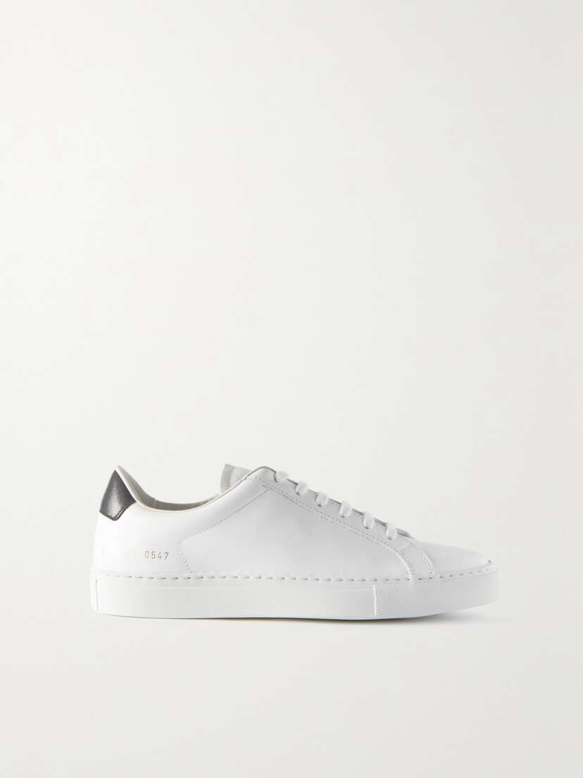Common Projects Retro Low Leather Sneakers