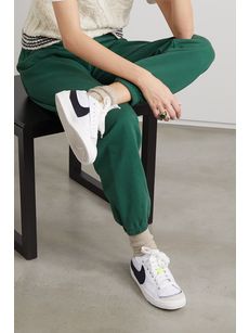 nike suede platform sneakers