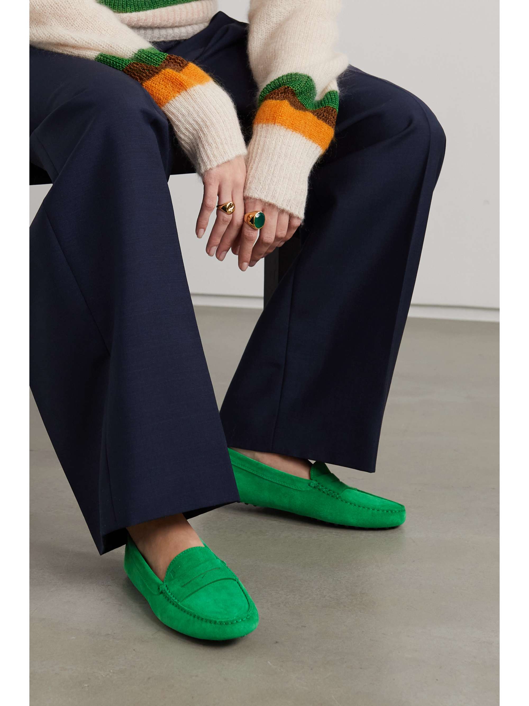tods gommino green