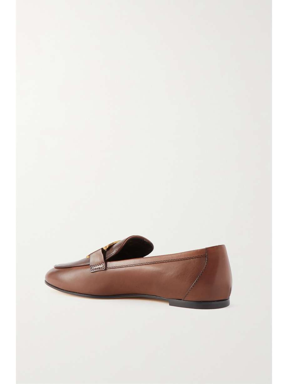tod's kate leather loafers