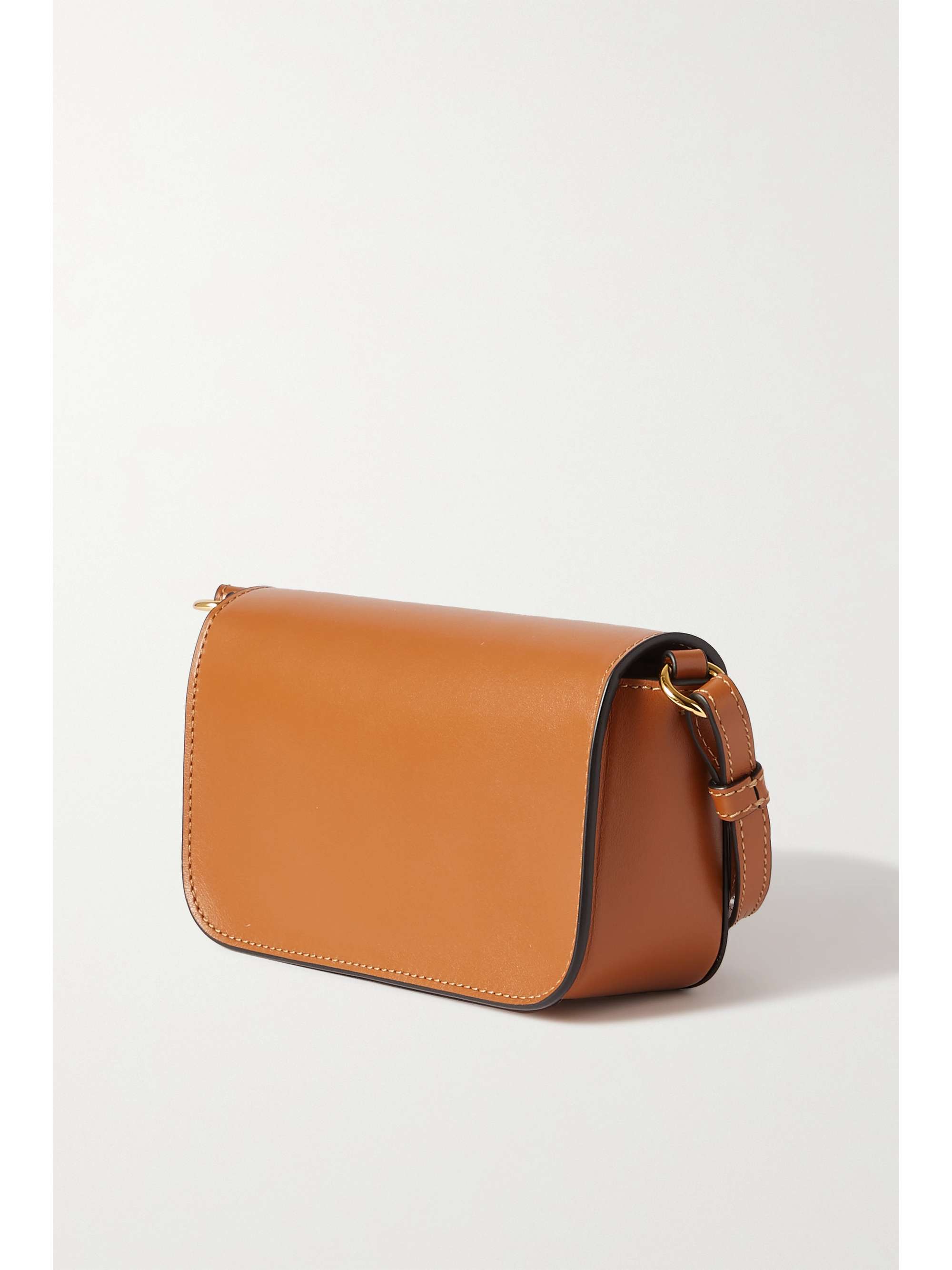 JW ANDERSON Anchor metallic leather shoulder bag