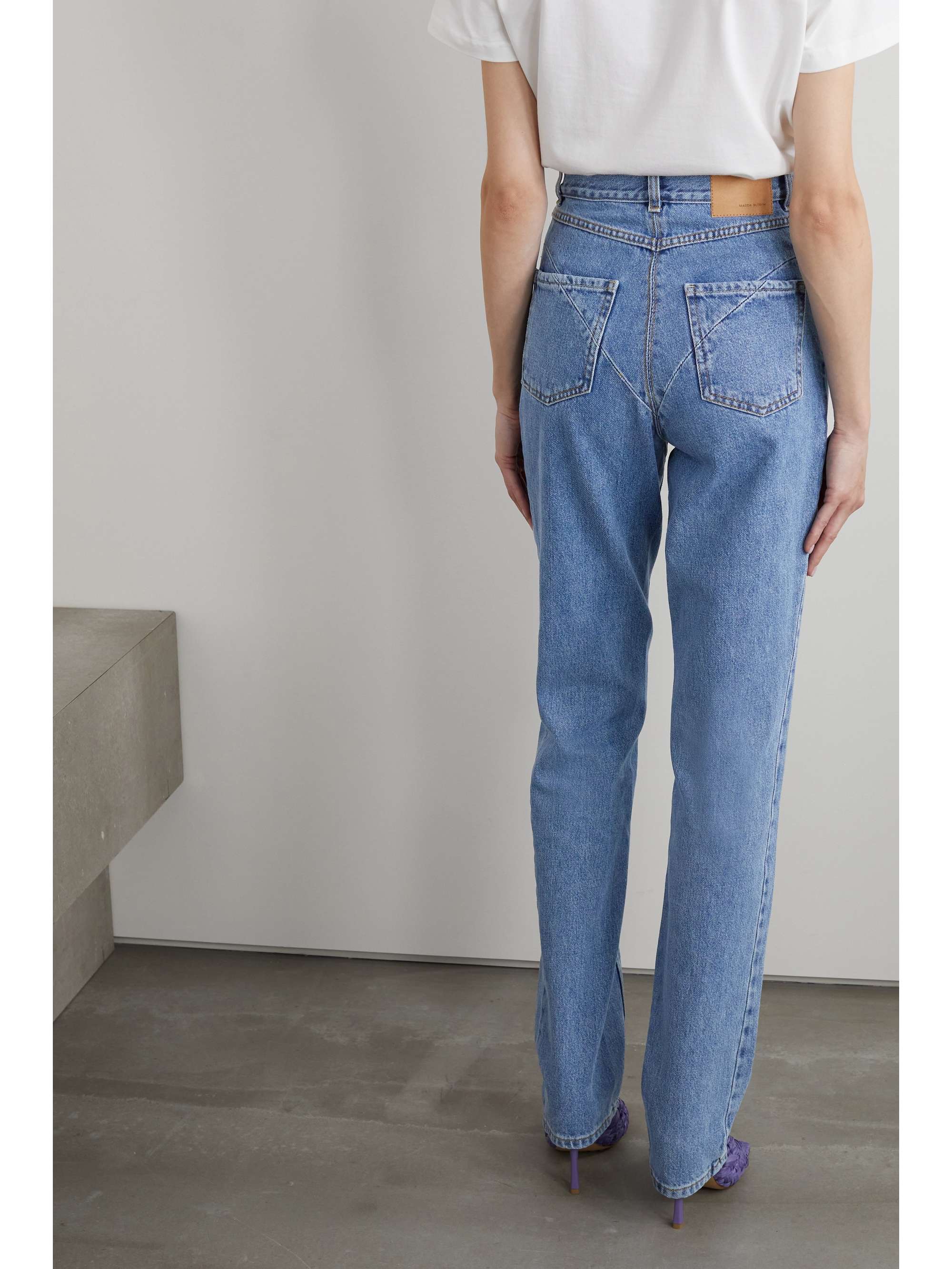 straight-leg jeans | MAGDA BUTRYM 