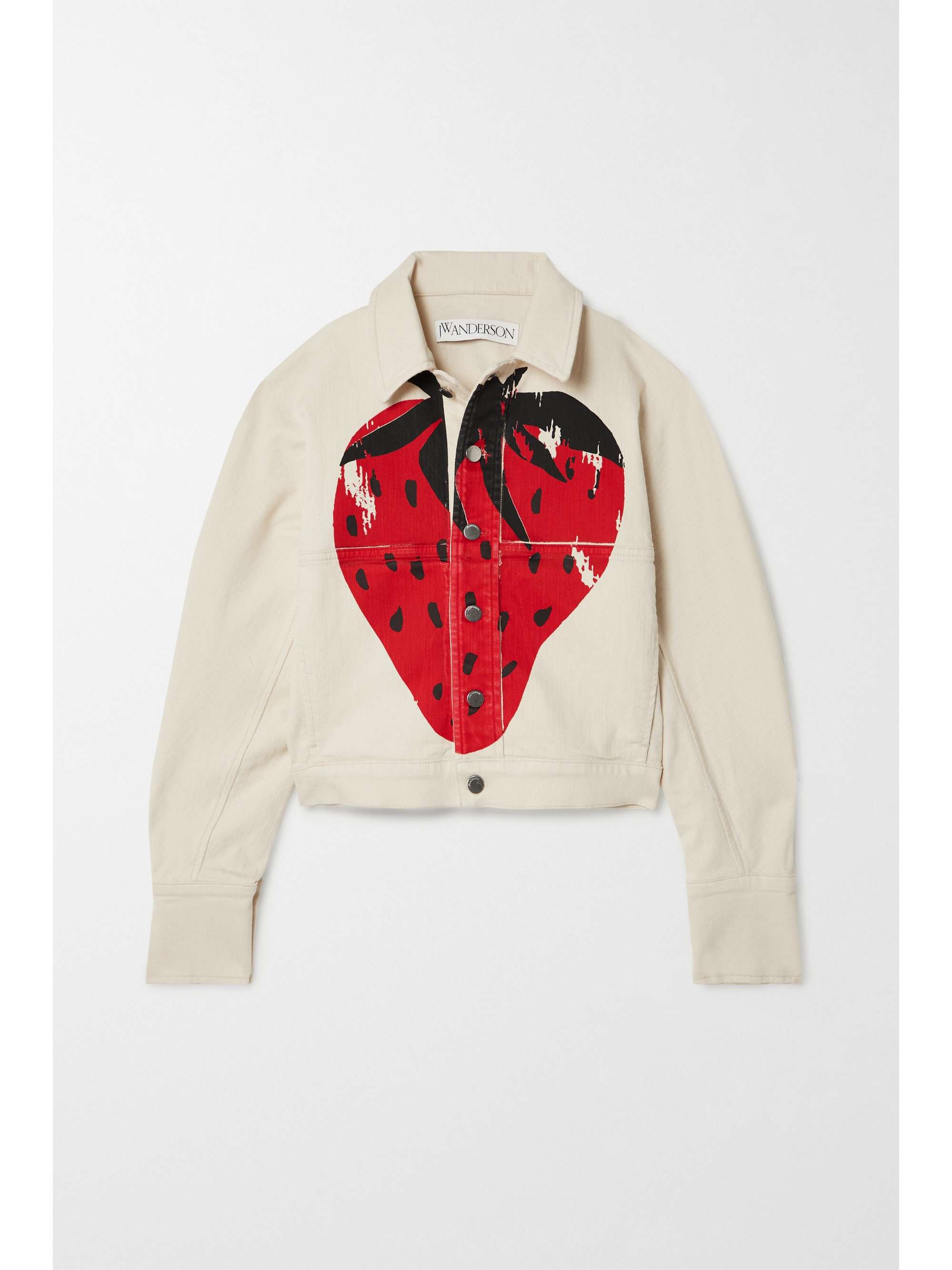 Printed denim jacket | JW ANDERSON 