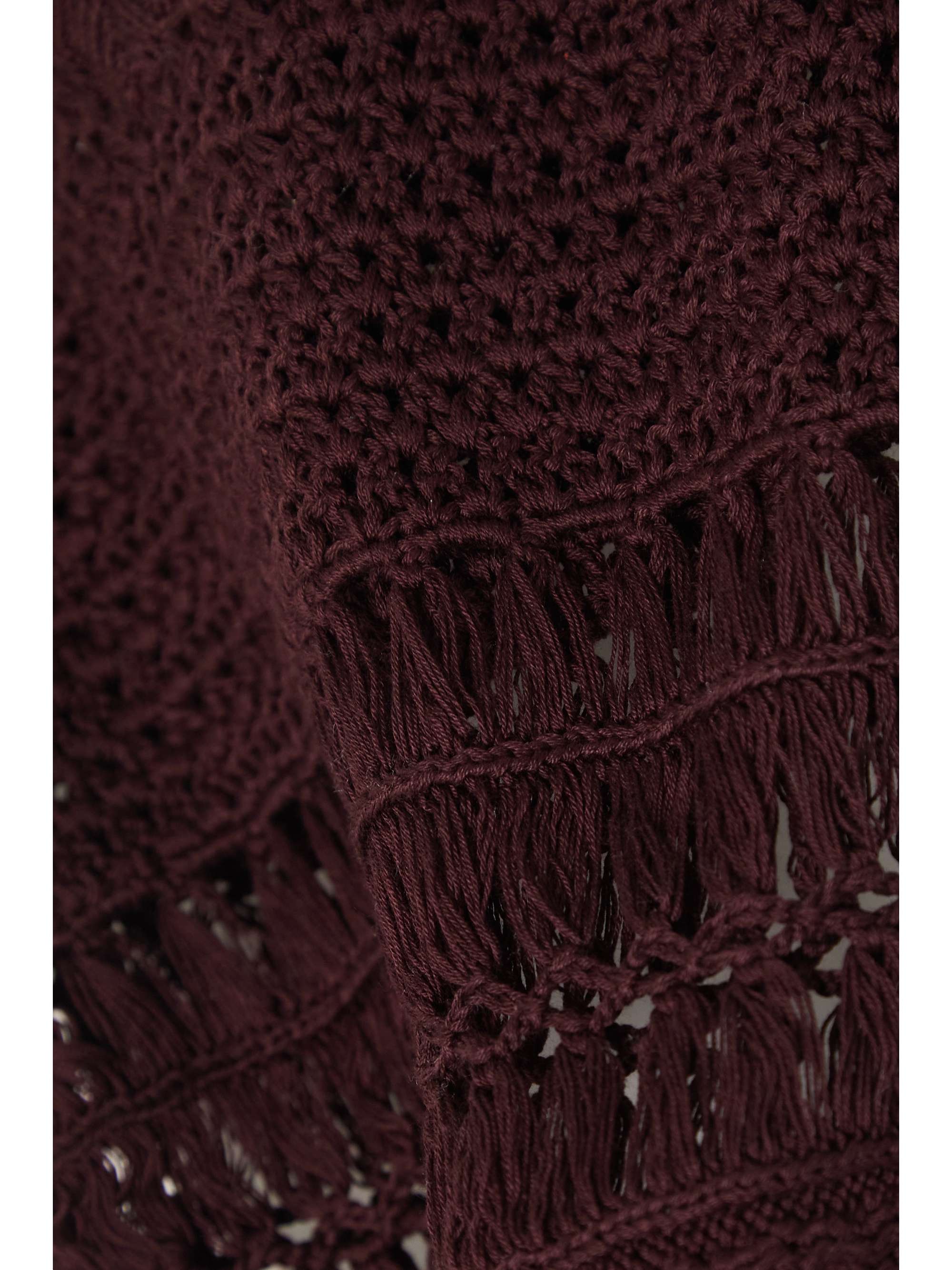 WALES BONNER Djembe Tanktop aus gehäkelter Baumwolle