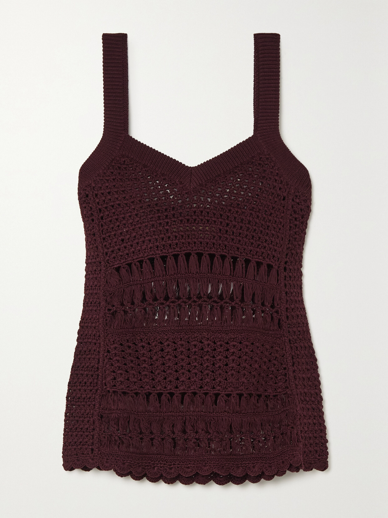 Djembe Crocheted Cotton Tank