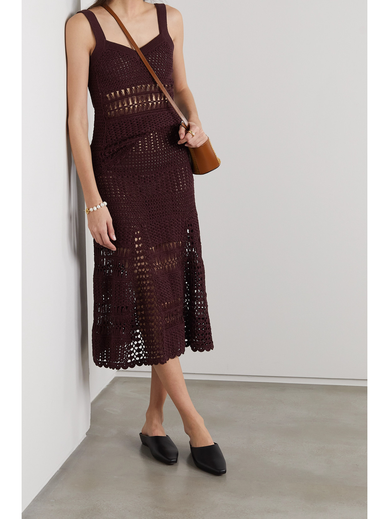 Djembe Crocheted Cotton Tank