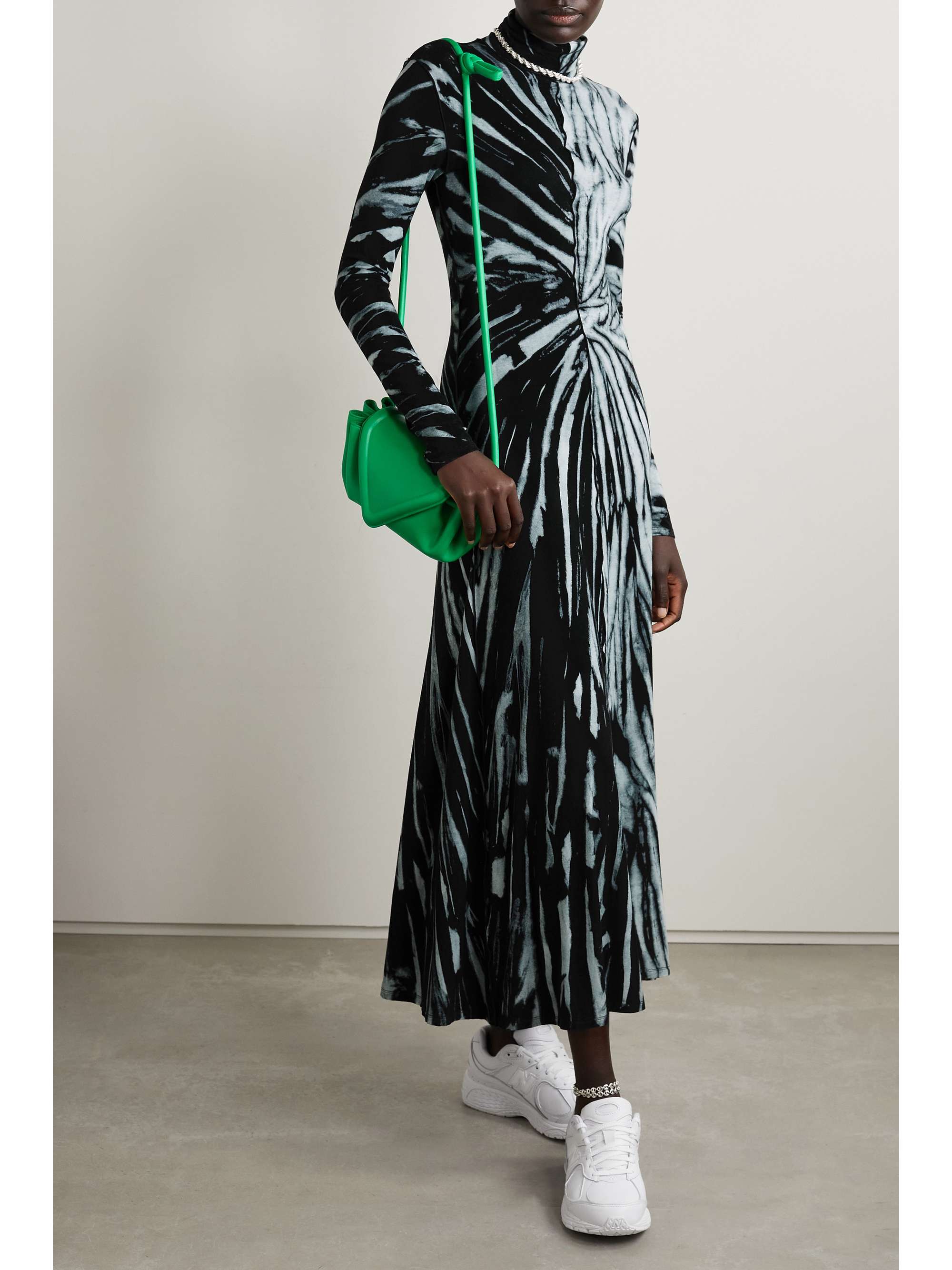 proenza tie dye turtleneck