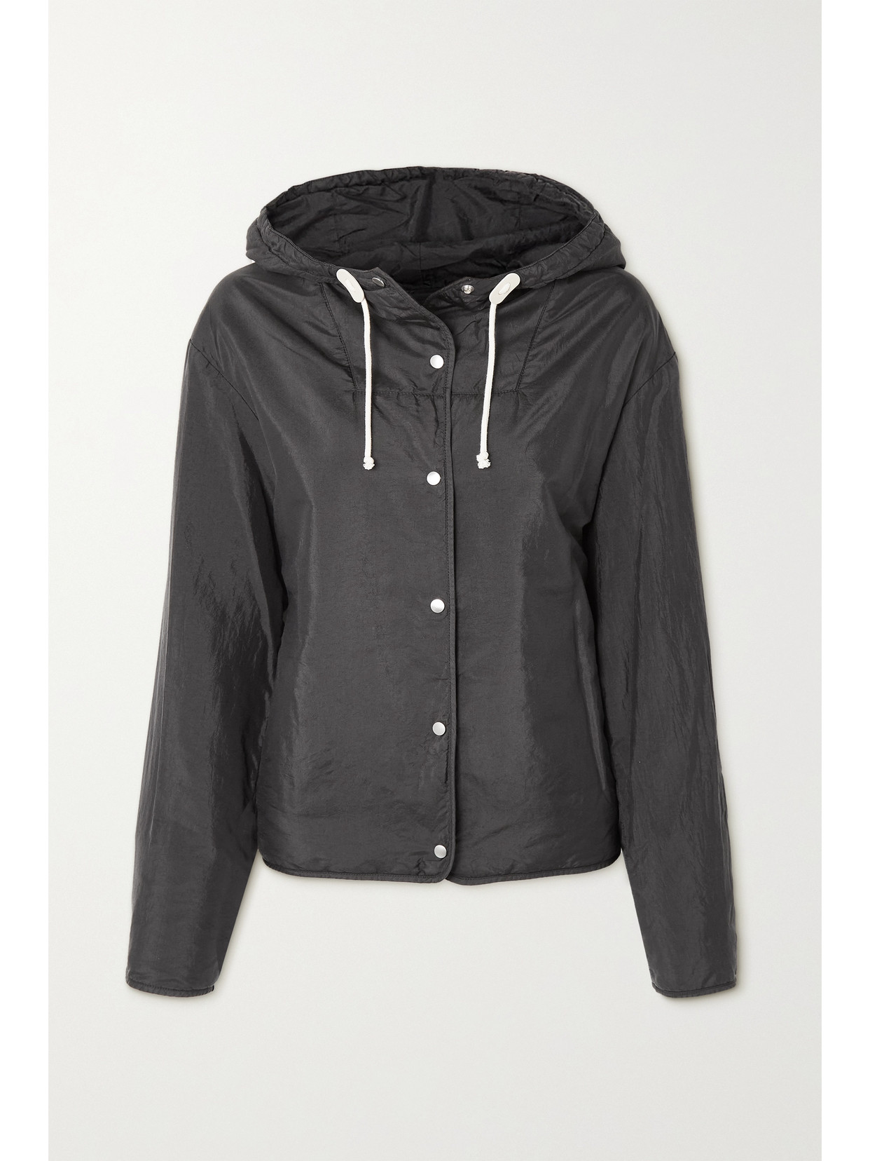 Jil Sander Hooded Padded Shell Jacket - Black