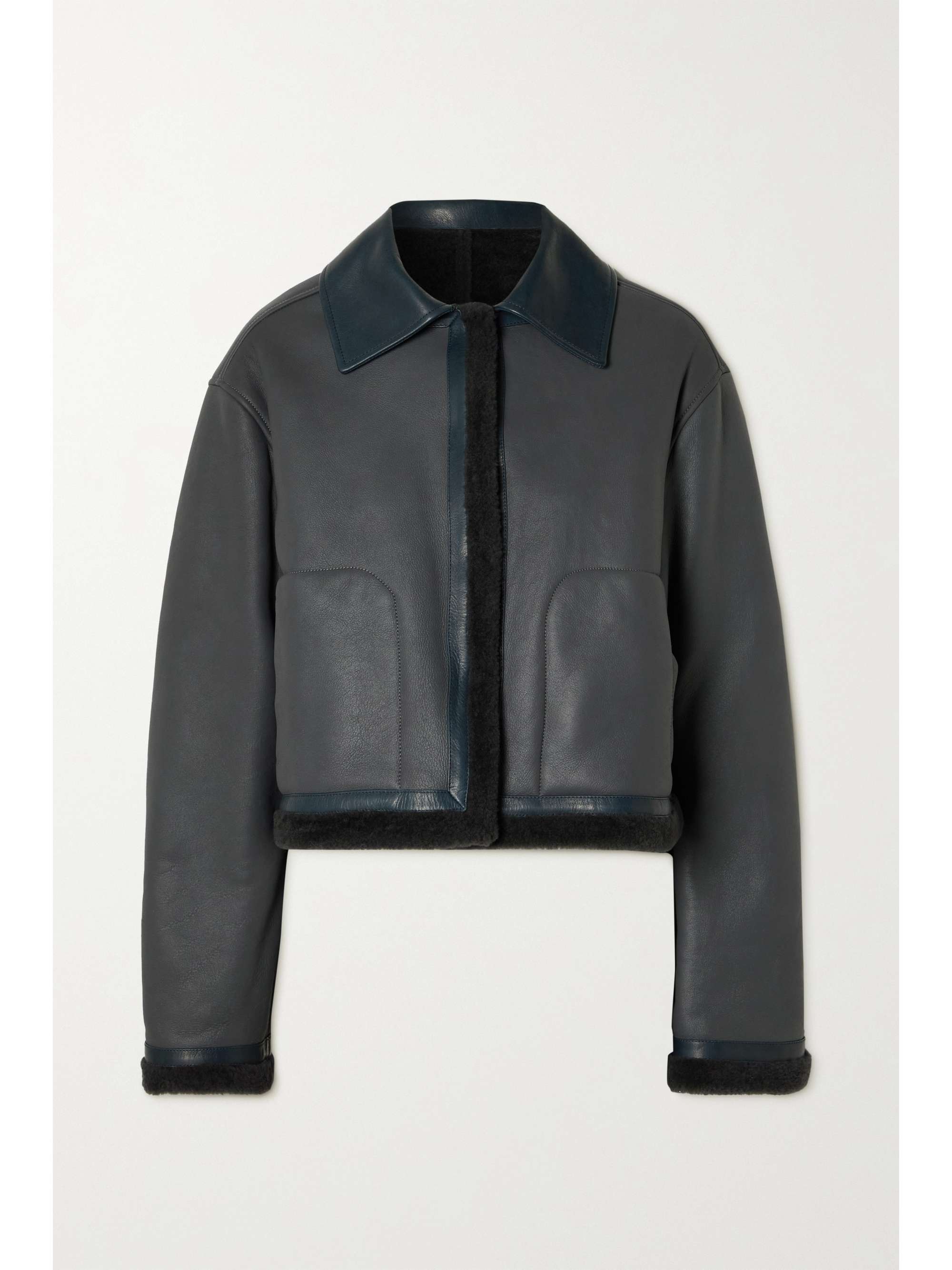 jil sander shearling jacket