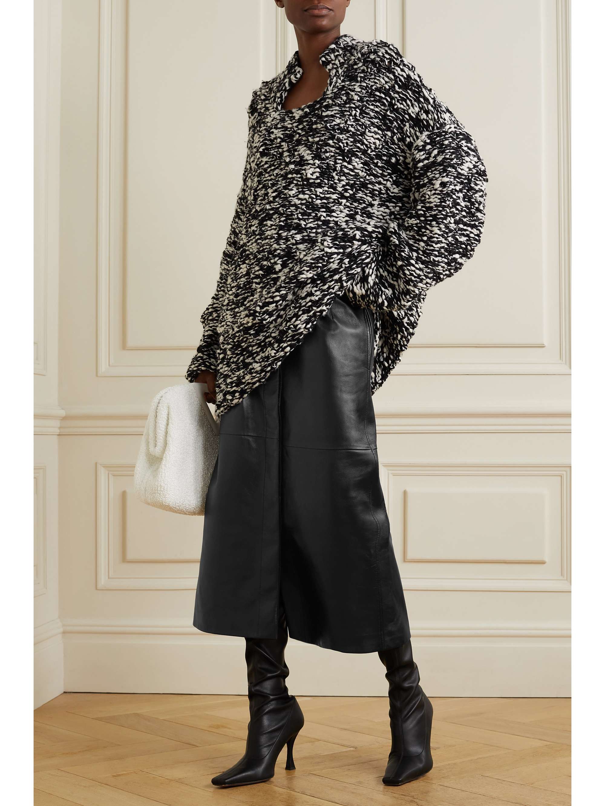 PROENZA SCHOULER Belted leather midi skirt | NET-A-PORTER