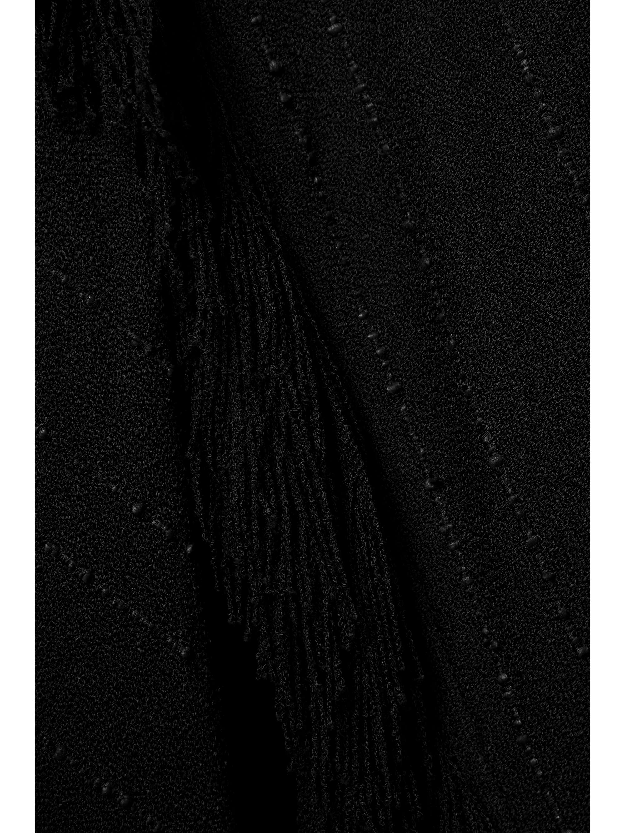 PROENZA SCHOULER Wrap-effect fringed crepe skirt
