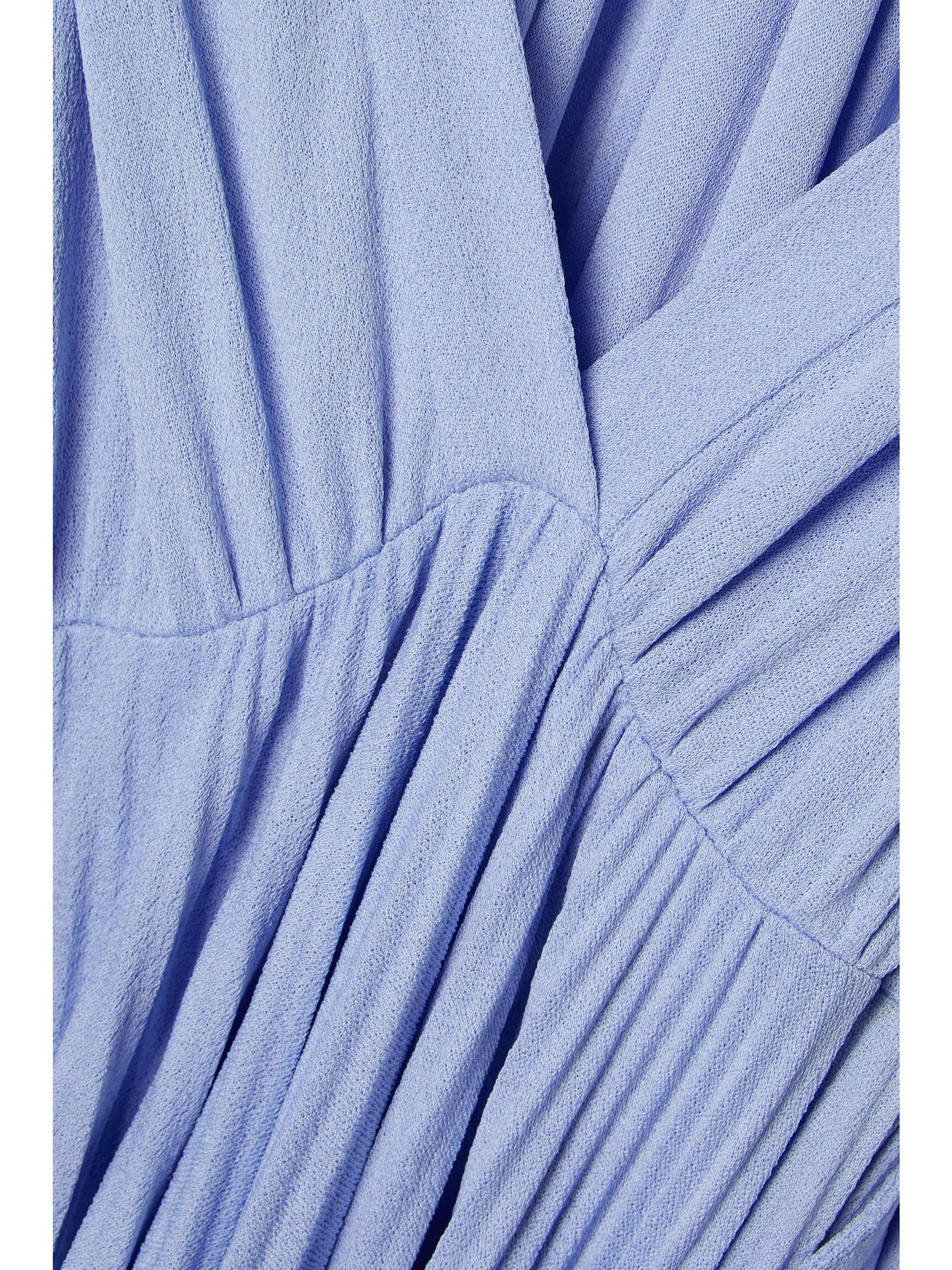 PROENZA SCHOULER Belted pleated crepe maxi dress