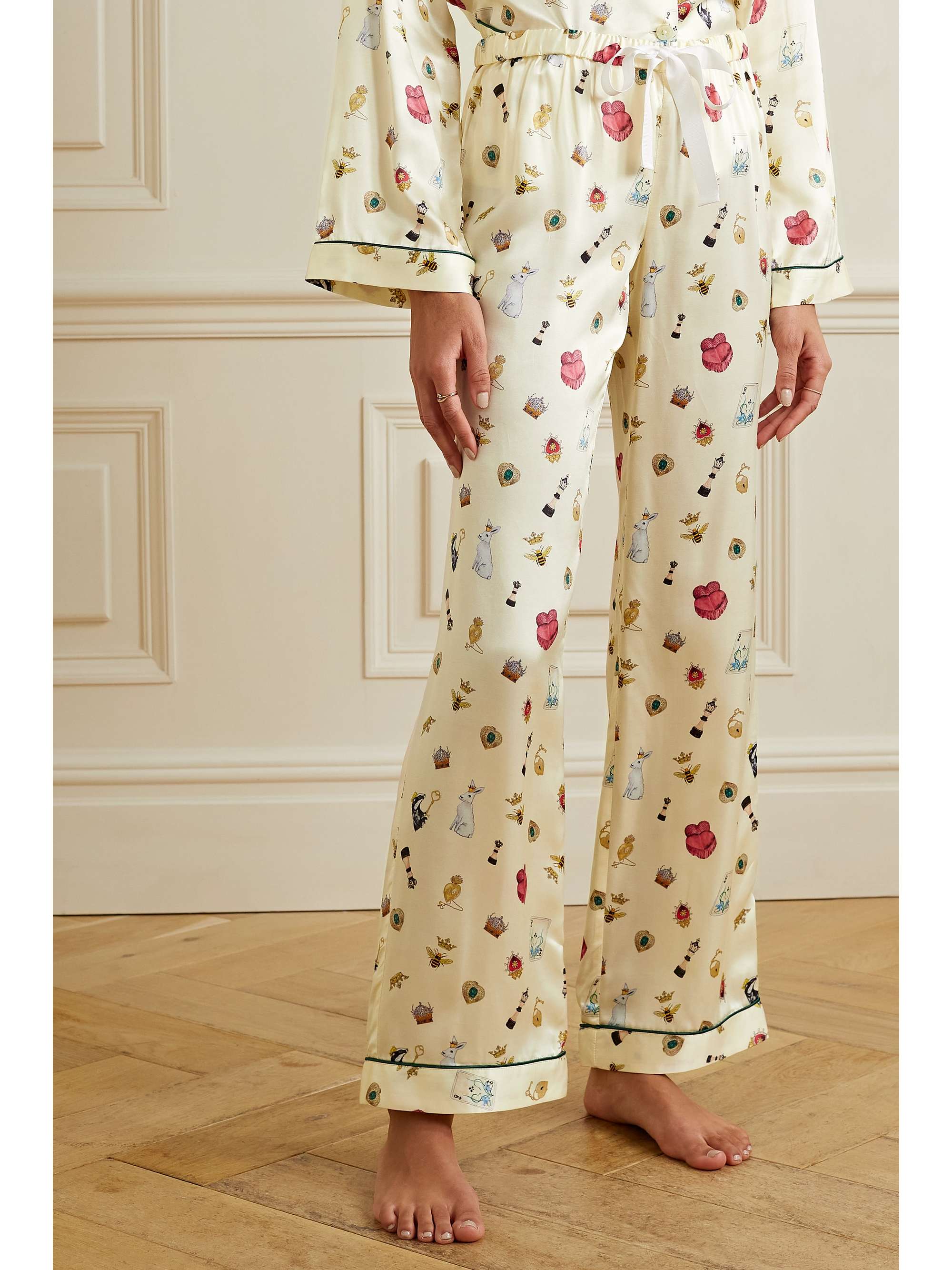 モーガンレーン レディース ナイトウェア アンダーウェア Ruthie Silk Striped Pajama Top 通販 モーガンレーン レディース ナイトウェア アンダーウェア Bride Katelyn 2-Piece Silk Pajama Set