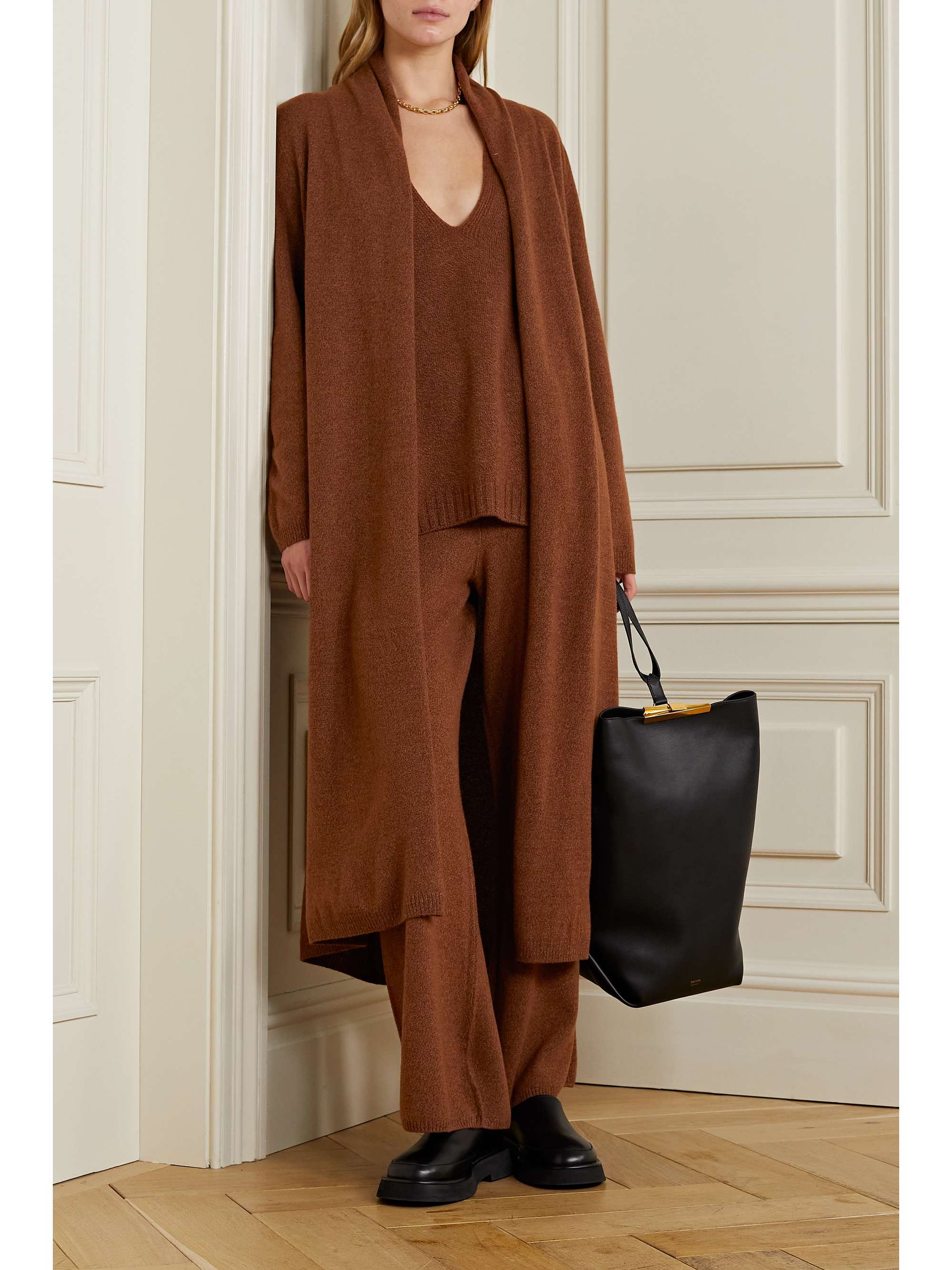 LESET Zoe wool-blend cardigan