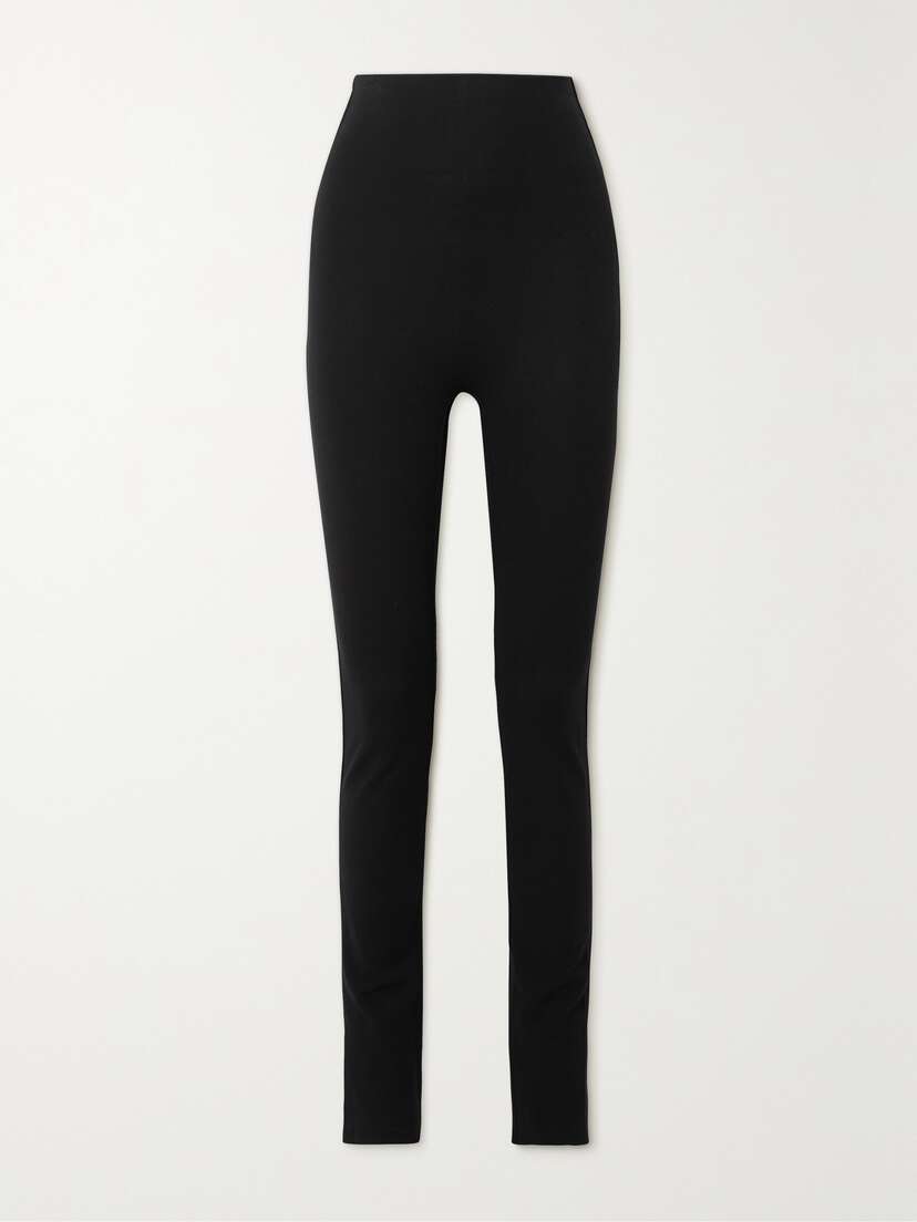 LESET Rio Stretch-ponte Slim-leg Pants