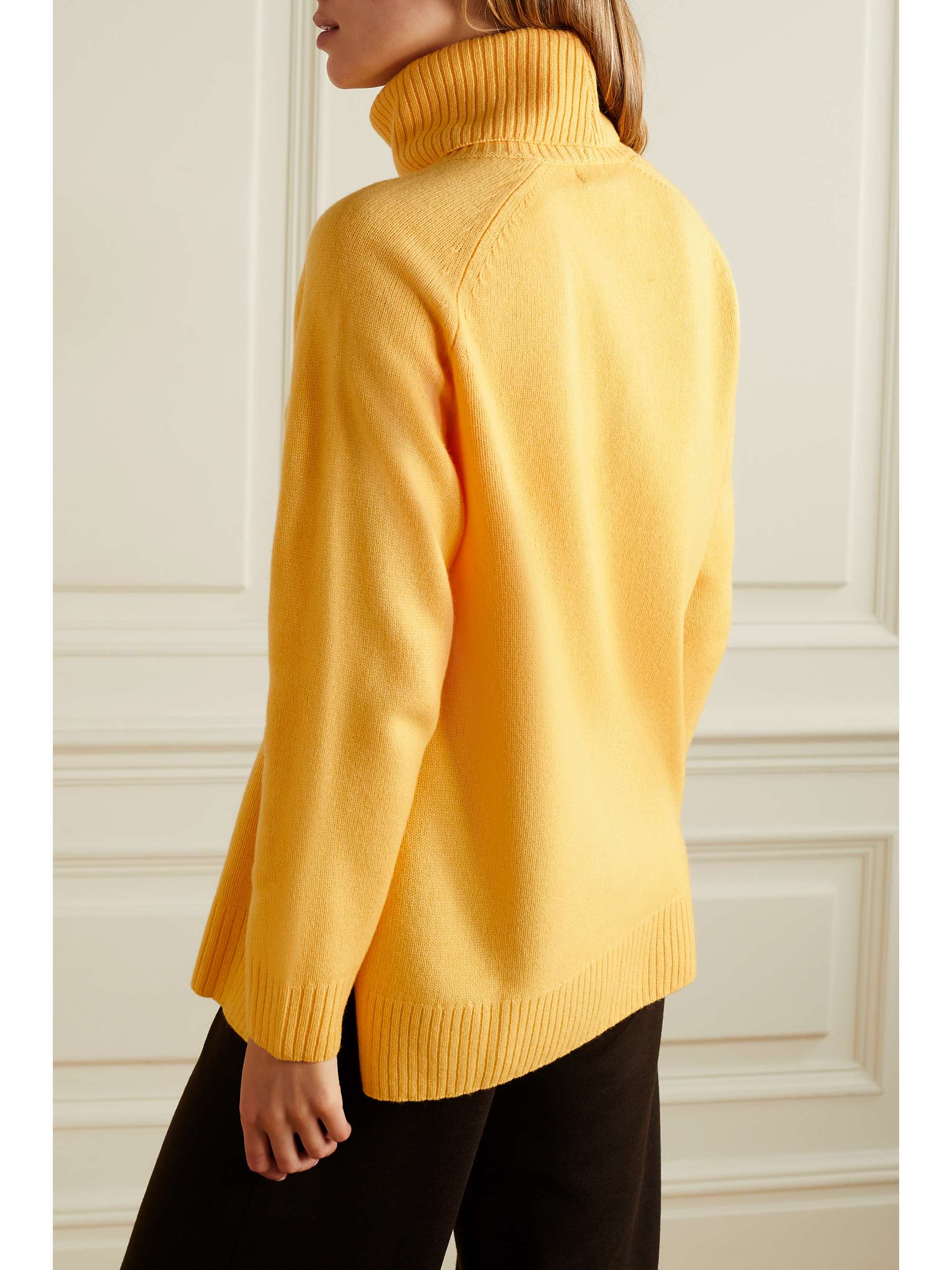 LESET Zoe oversized knitted turtleneck sweater