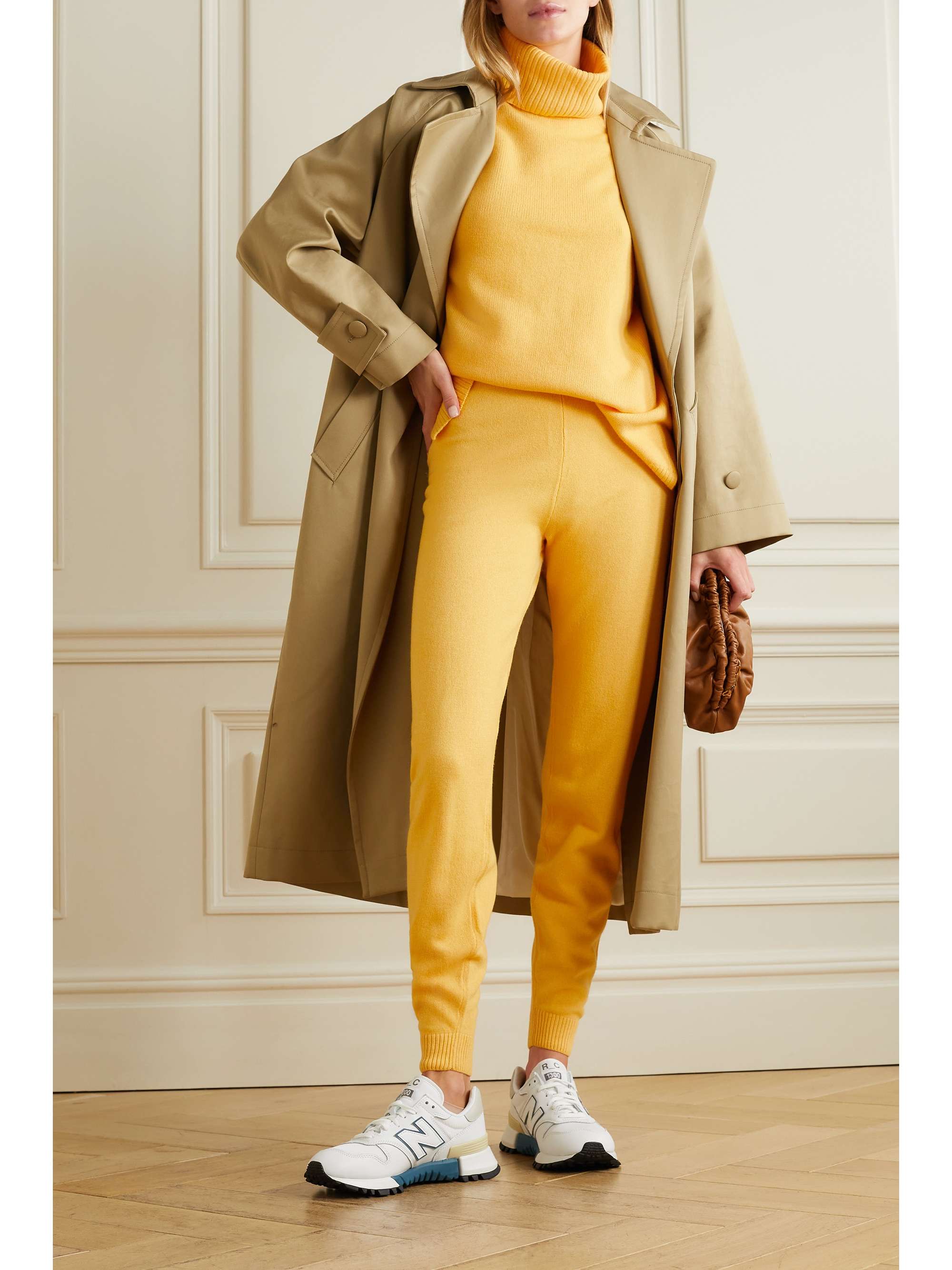LESET Zoe oversized knitted turtleneck sweater