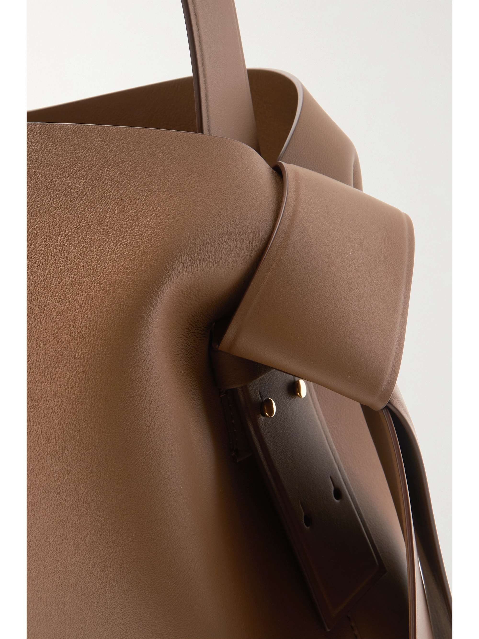 ACNE STUDIOS Musubi Midi knotted leather shoulder bag