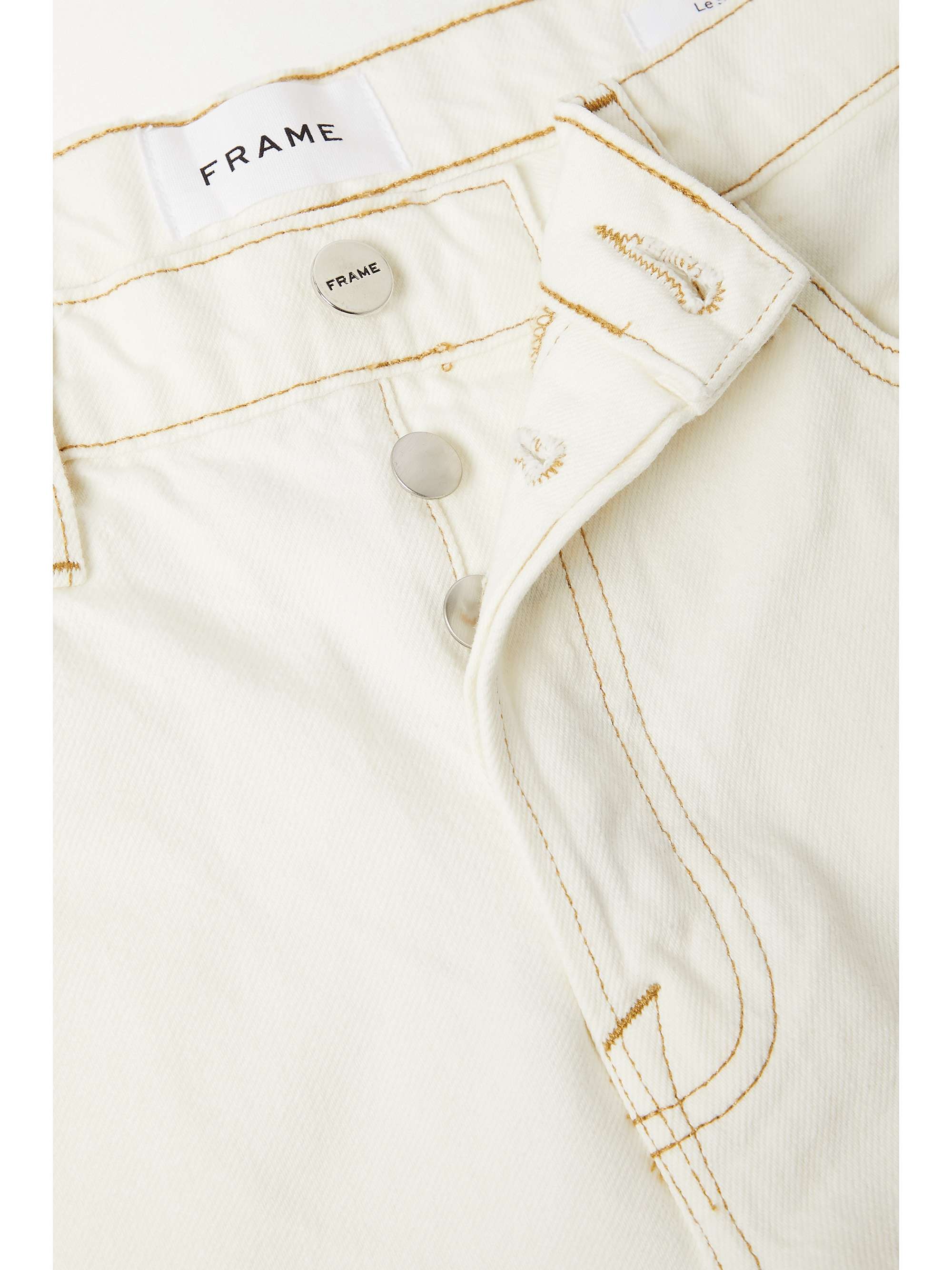 FRAME Le Slouch low-rise straight-leg jeans