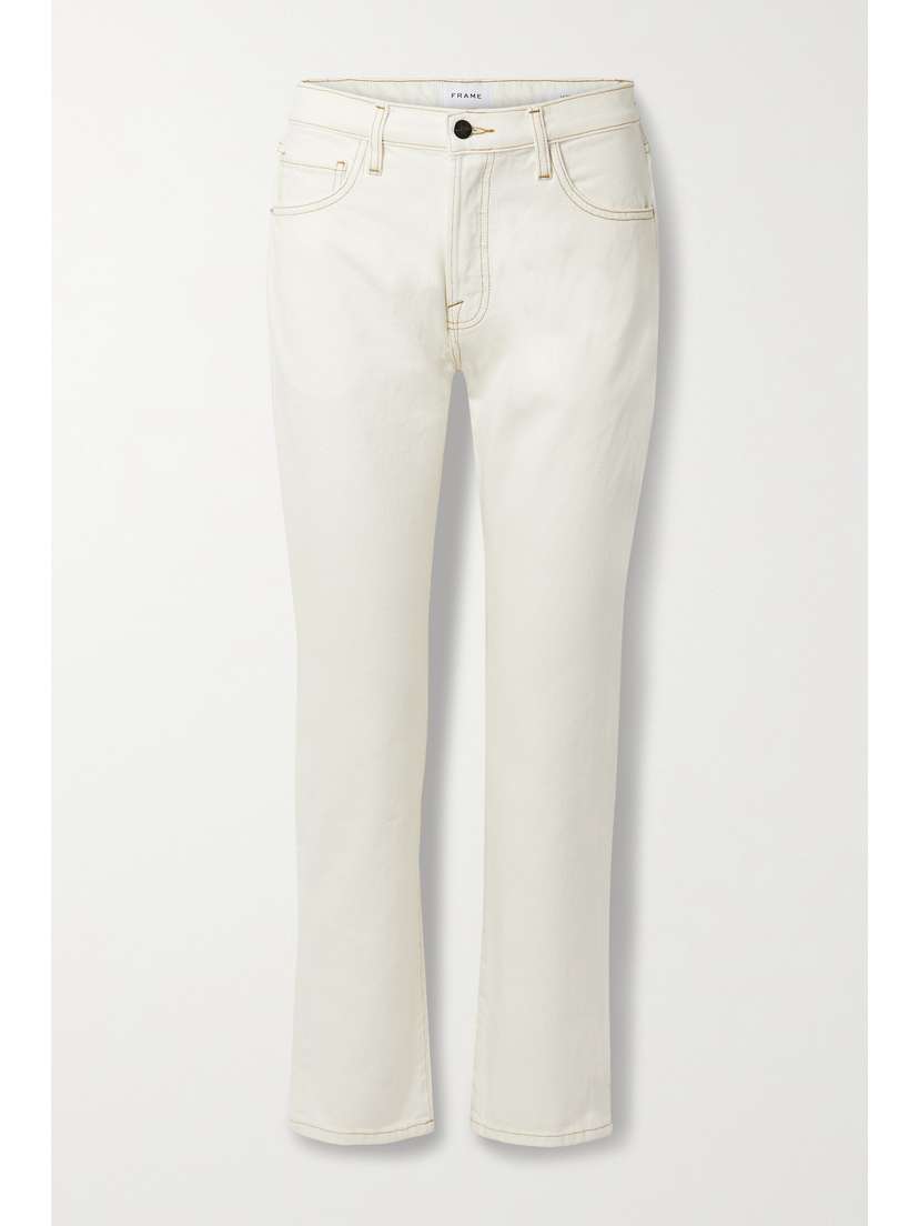 Frame Le Slouch Low-rise Straight-leg Jeans
